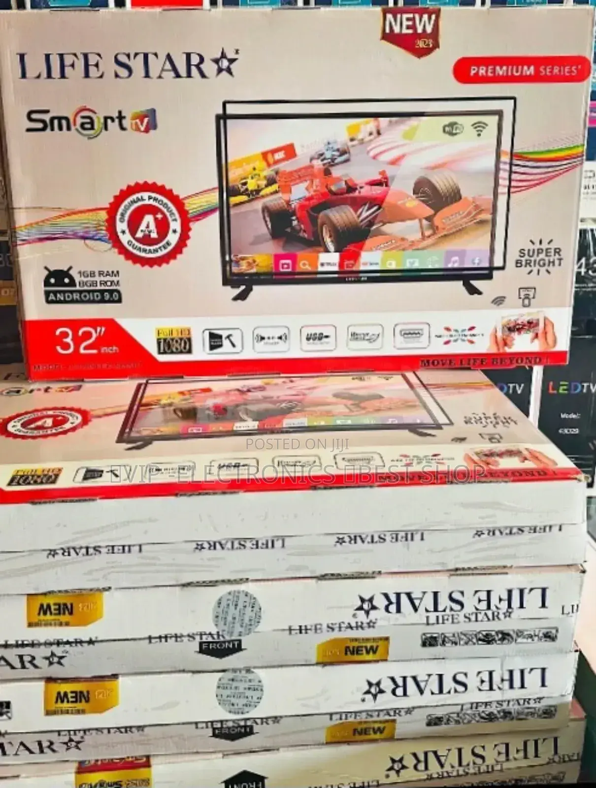 Lifestar Tv 32"Inch Smart Full Hd 1080ph Tv