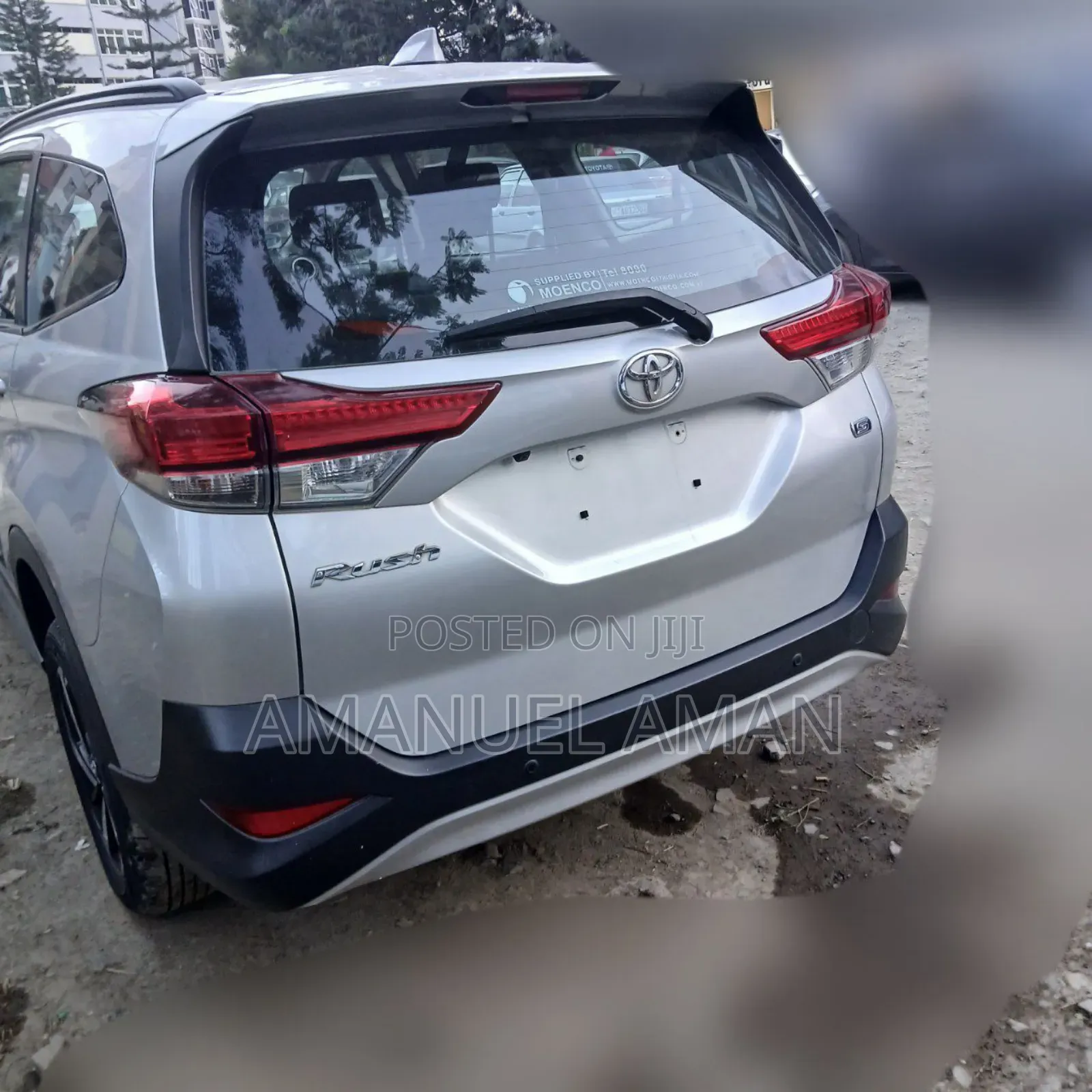 New Toyota Rush 2025 Silver