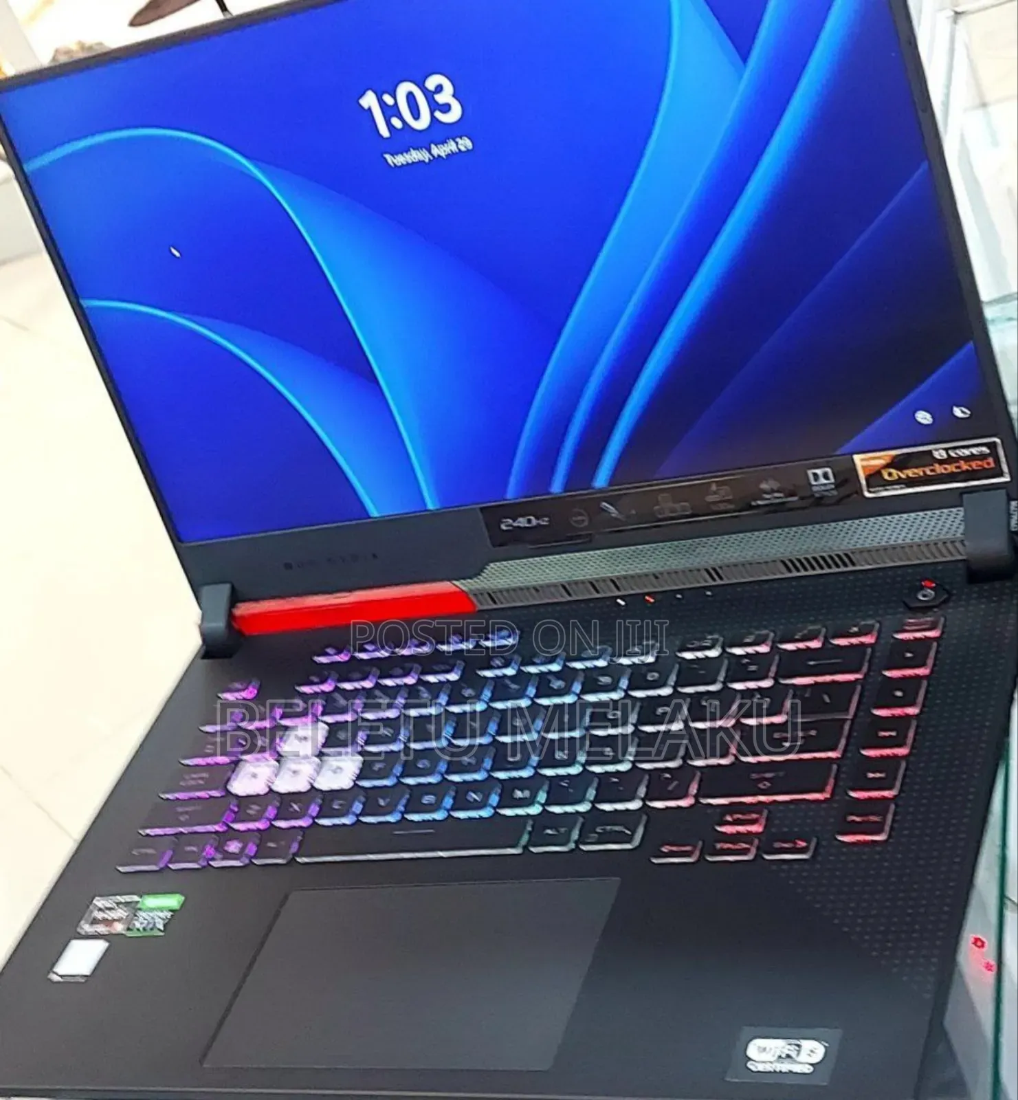 New Laptop Asus ROG Strix G15 16GB AMD Ryzen 9 SSD 1T