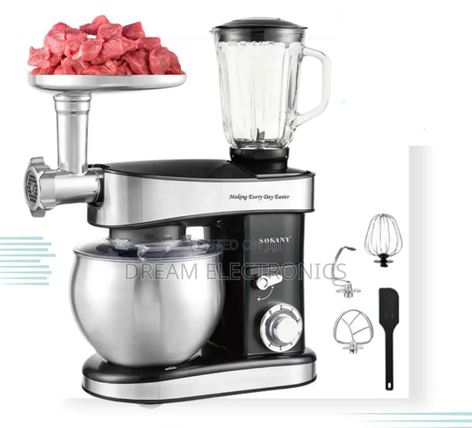 Sokany 5 In 1/Kitchen Master Stand Mixer