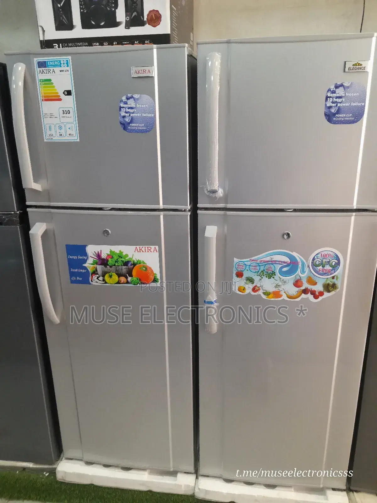 Akira Refrigerator 270 Liter