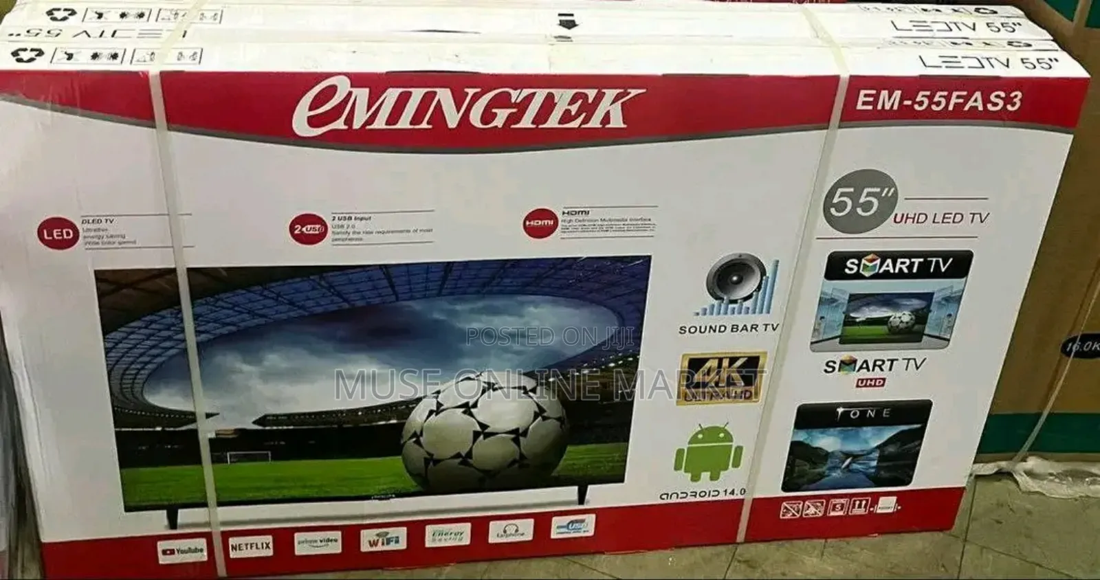 Vellum 55 Inch Smart Android Tv