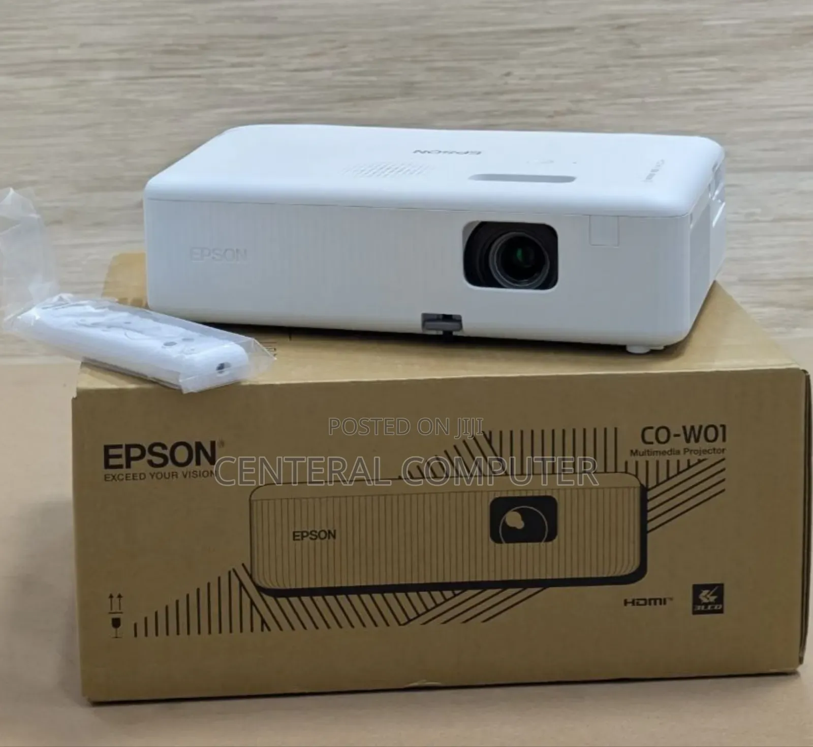 Epson Projector Co-W01 With Cartoon With Best Image Quality