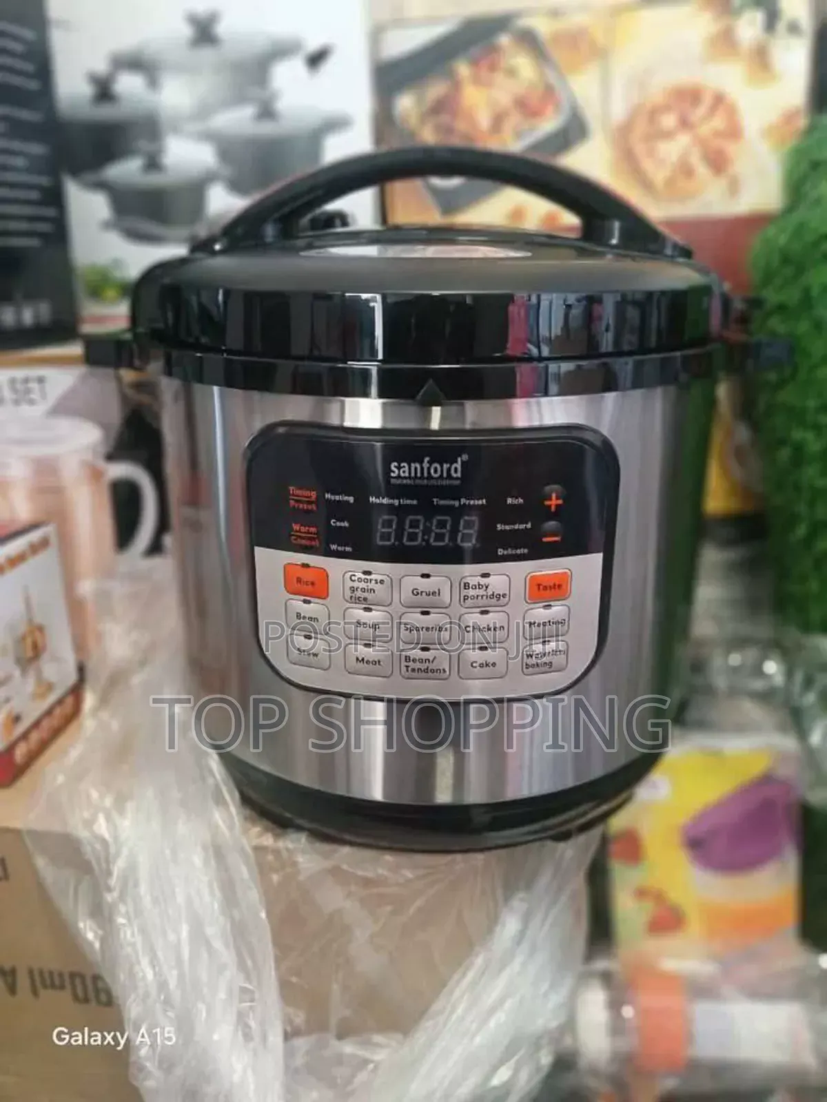 Sanford Digital Electric Pressure Cooker 6 Liter