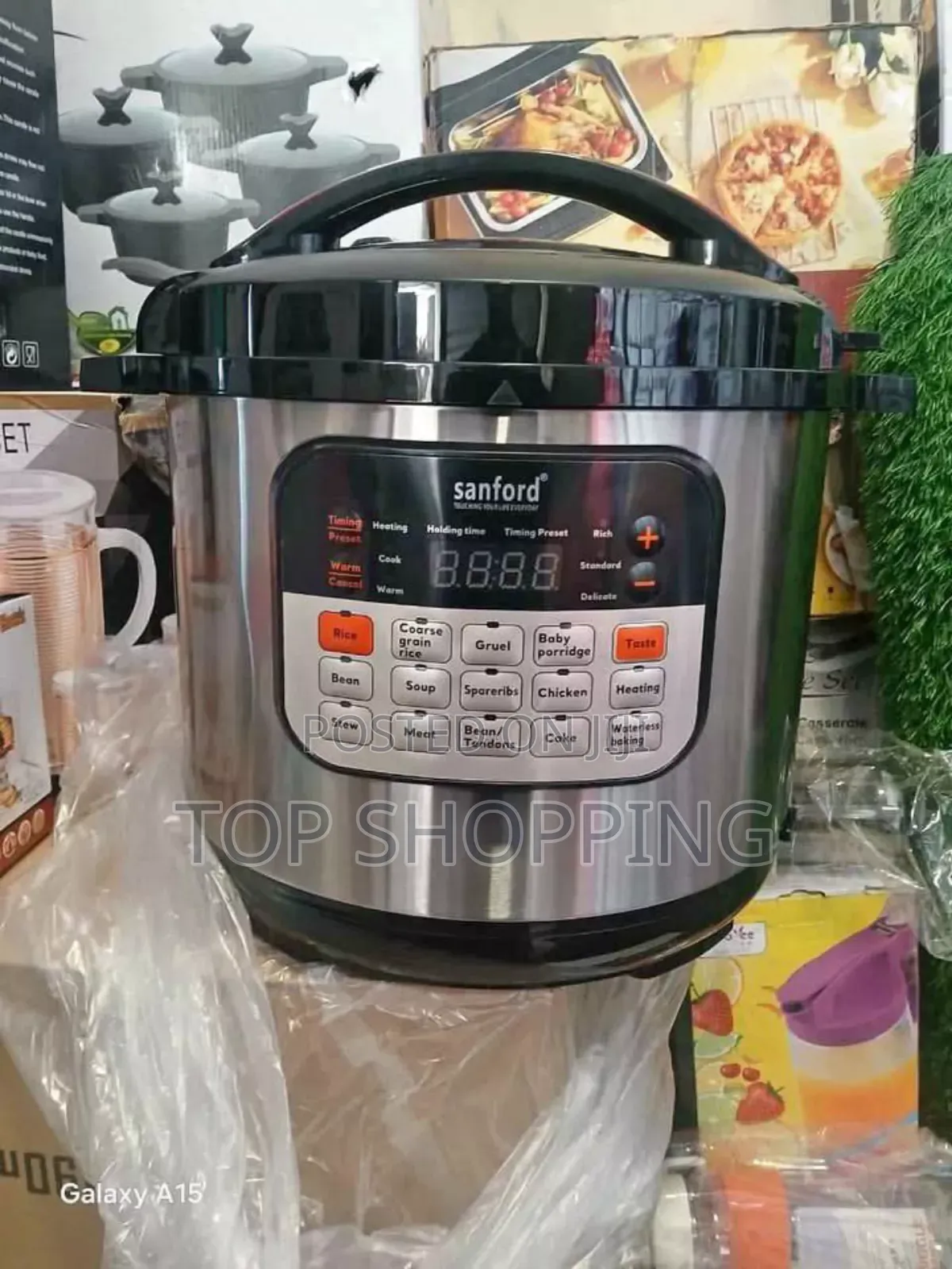 Sanford Digital Electric Pressure Cooker 6 Liter