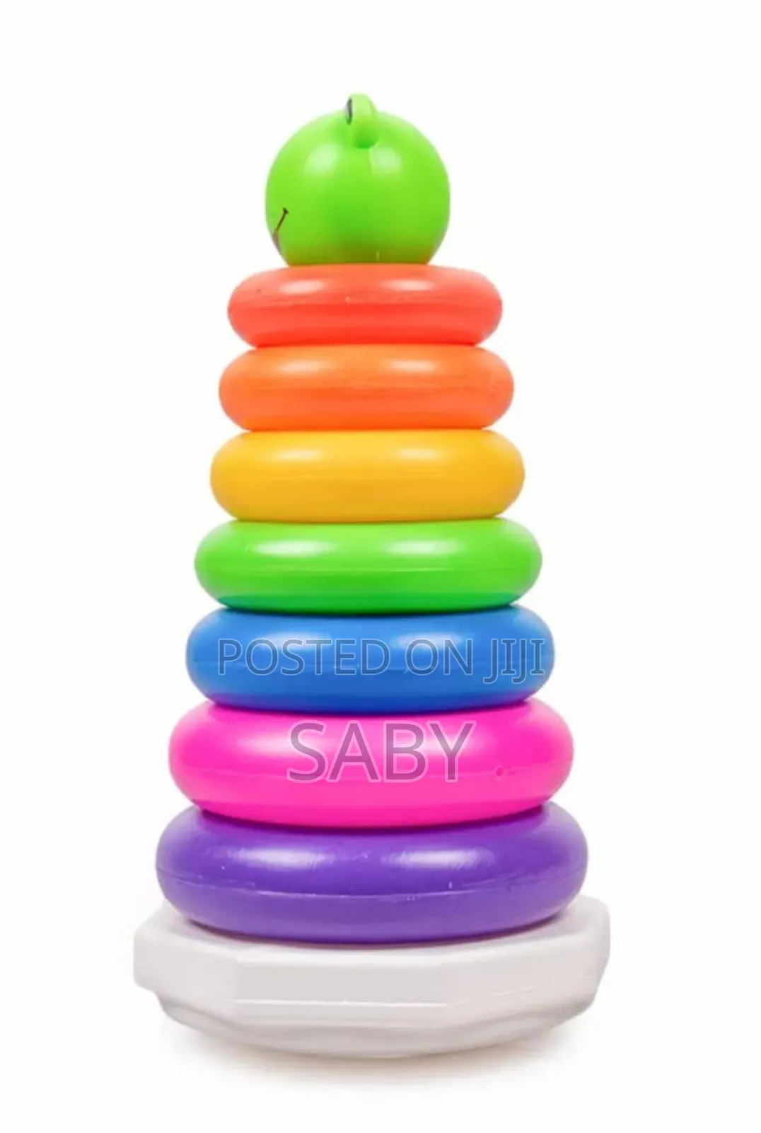 Rainbow Ring Tower Toy for Baby