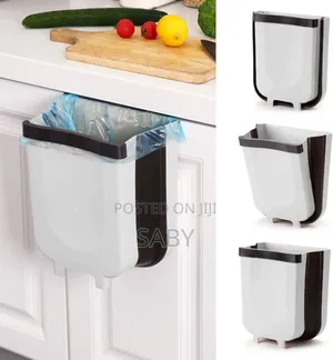 2pcs Hanging Trash Can for Kitchen Cabinet Door