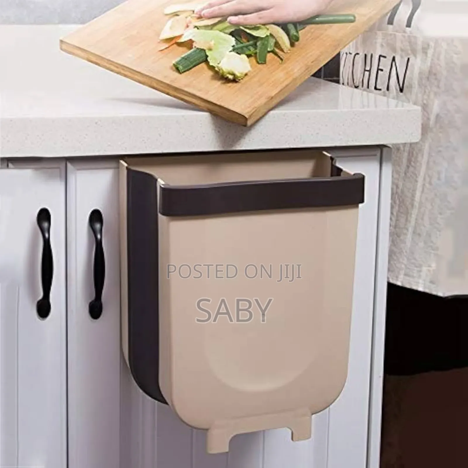 2pcs Hanging Trash Can for Kitchen Cabinet Door