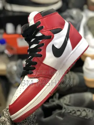 Jordan 1 Red X White Master Quality