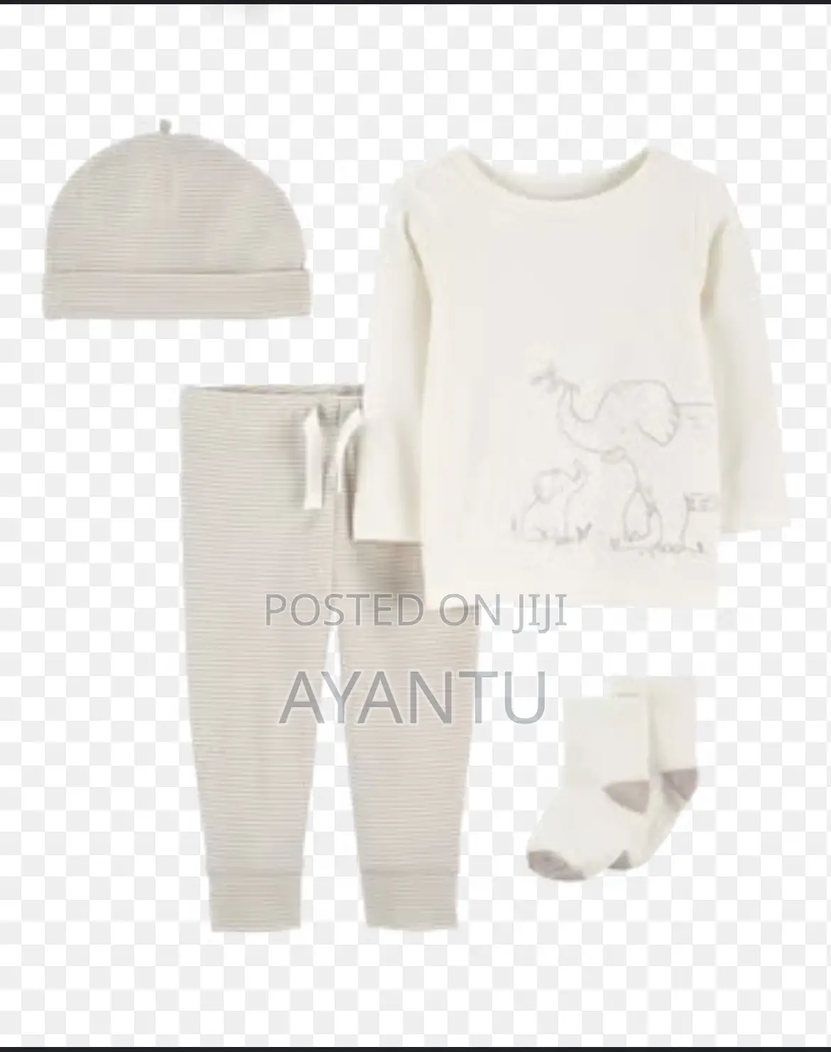 4 PCS Carters Baby Cloth Sets