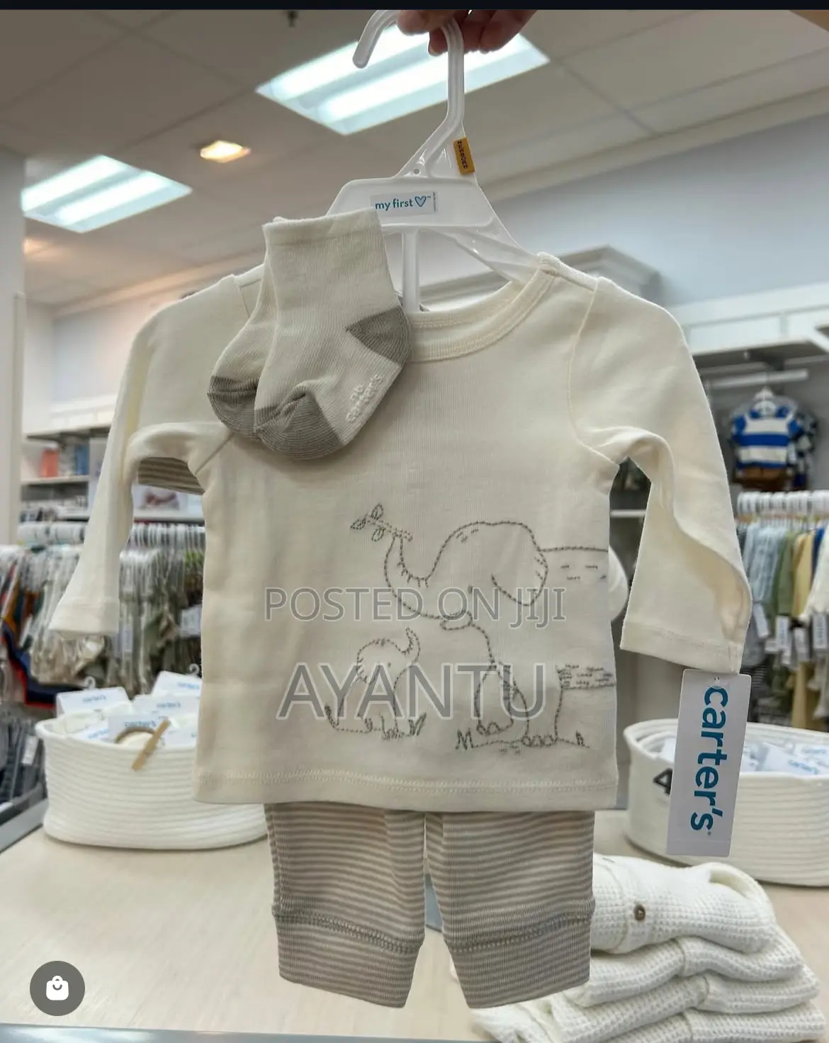 4 PCS Carters Baby Cloth Sets