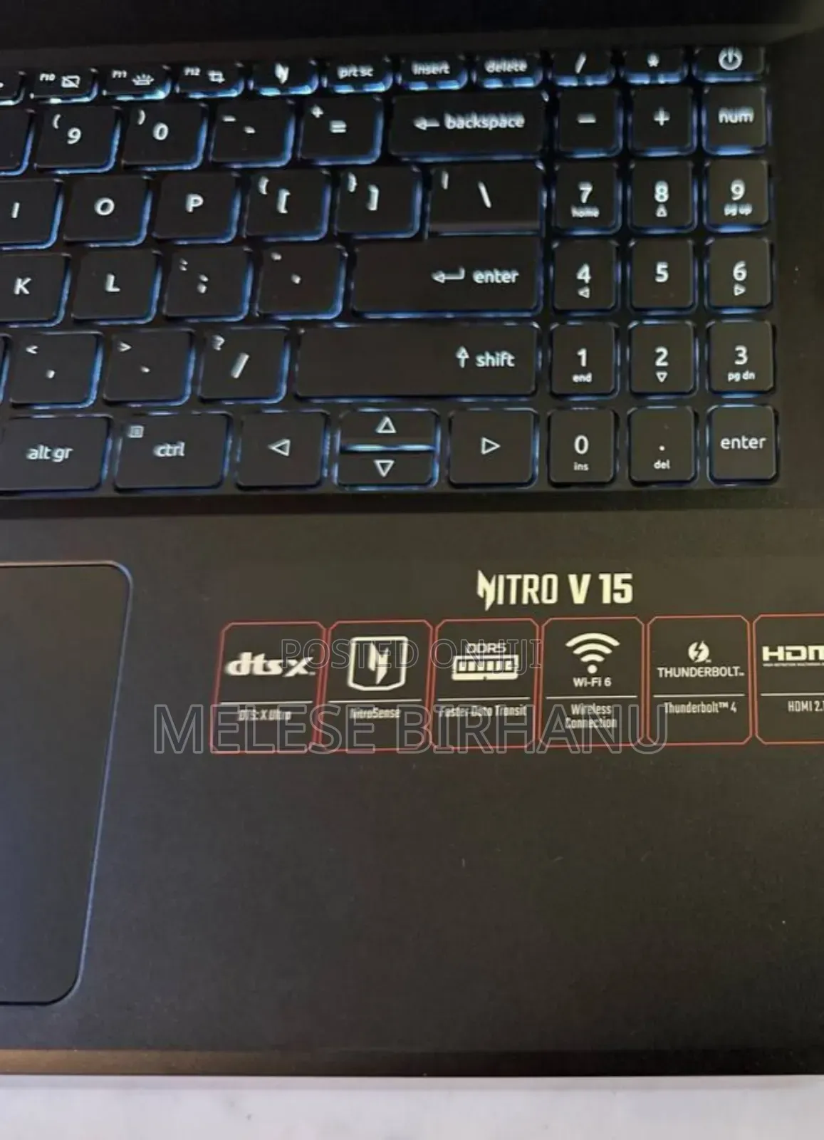 New Laptop Acer Aspire v Nitro 16GB Intel Core I7 SSD 512GB