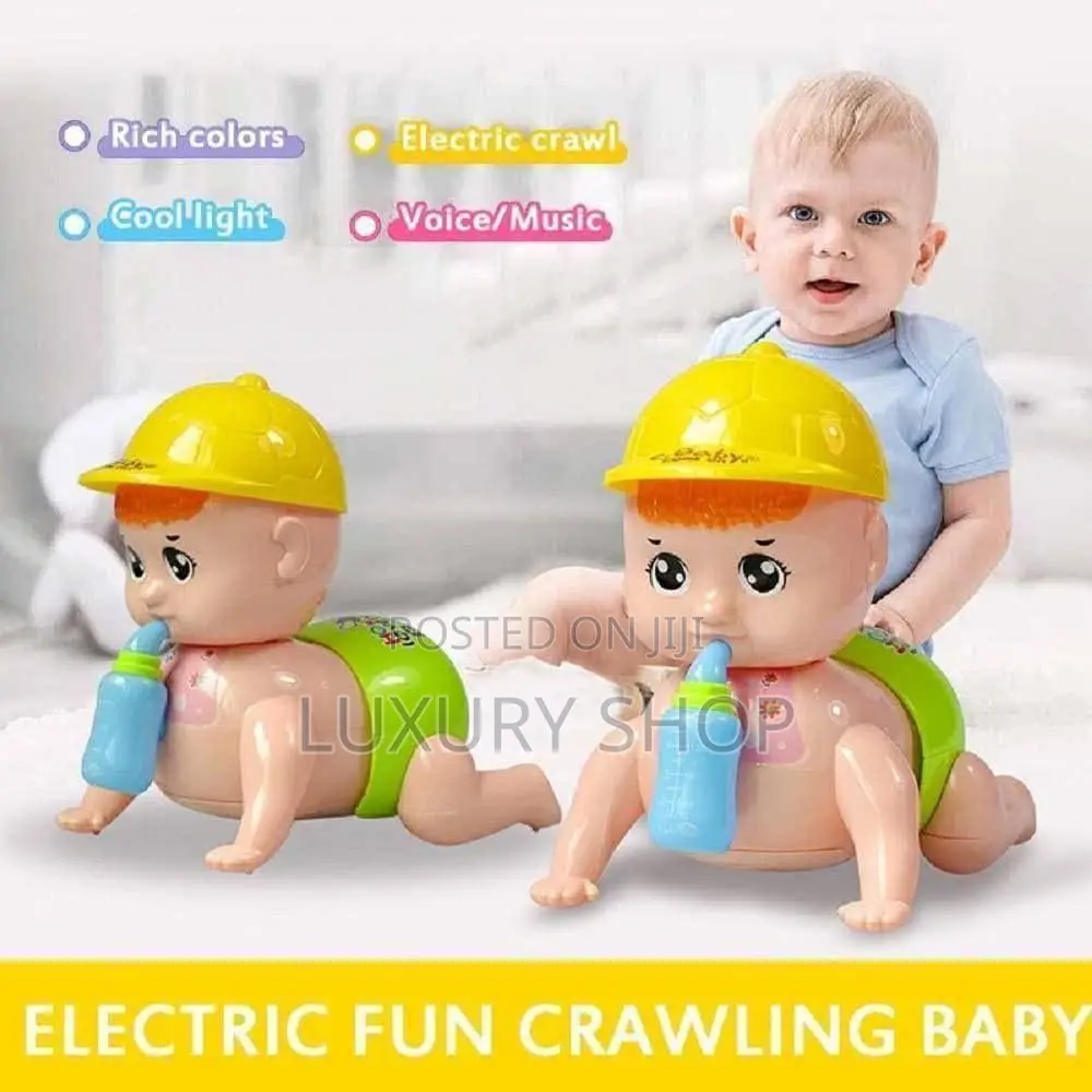Crawling Baby Doll Toy