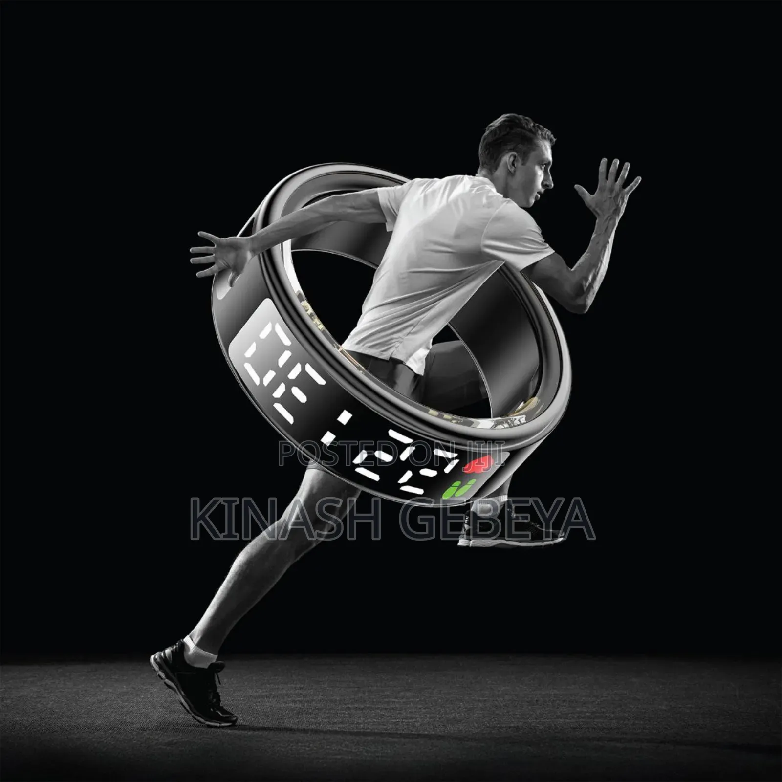 High Quality Smart Fitness Ring Pro With Digital Display