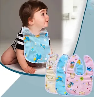 Photo - New Born Baby Soft Feeding Bibs Waterproof