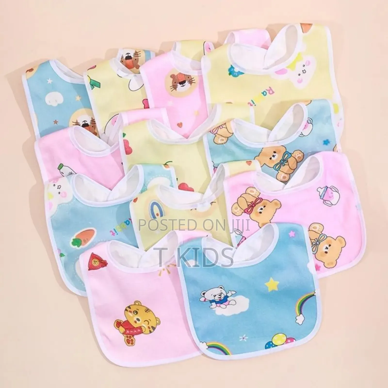 New Born Baby Soft Feeding Bibs Waterproof