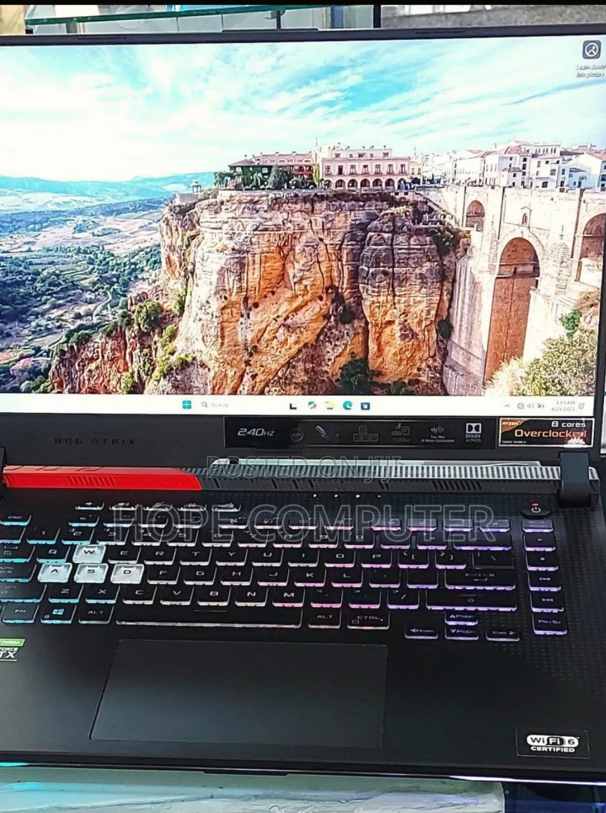 New Laptop Asus ROG Strix G15 16GB AMD Ryzen 9 SSD 1T