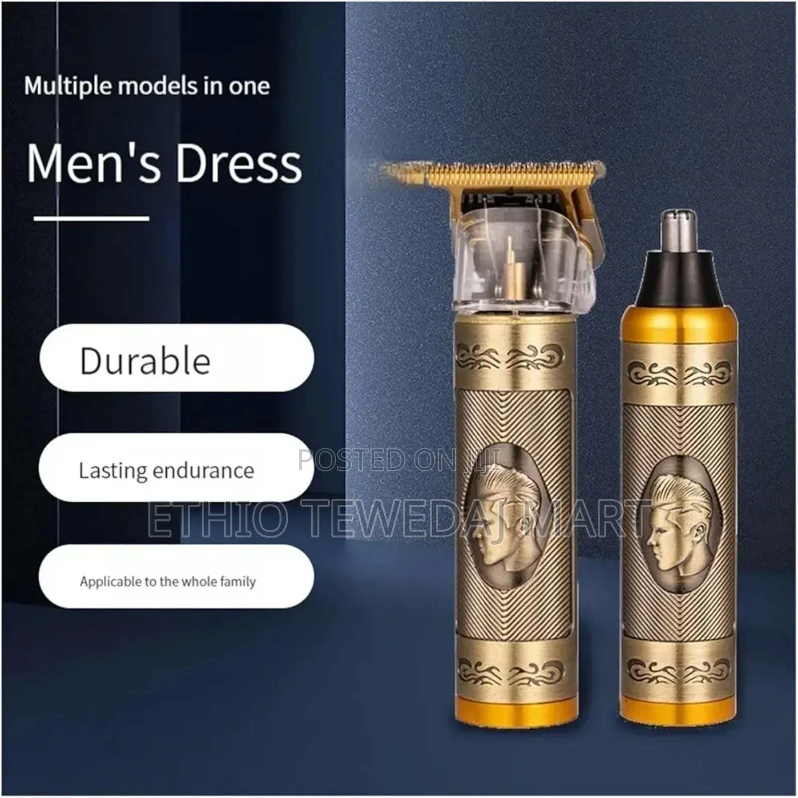 3-in-1 Grooming Kit Hair Clipper ,Shaver, Nose Trimmer