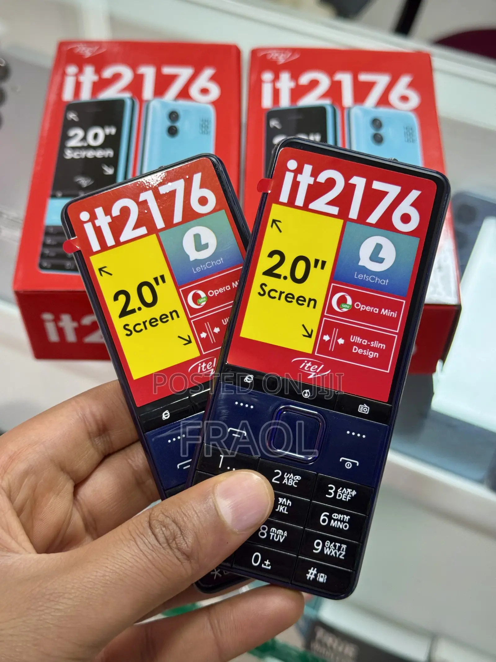 New Itel it2176 Black