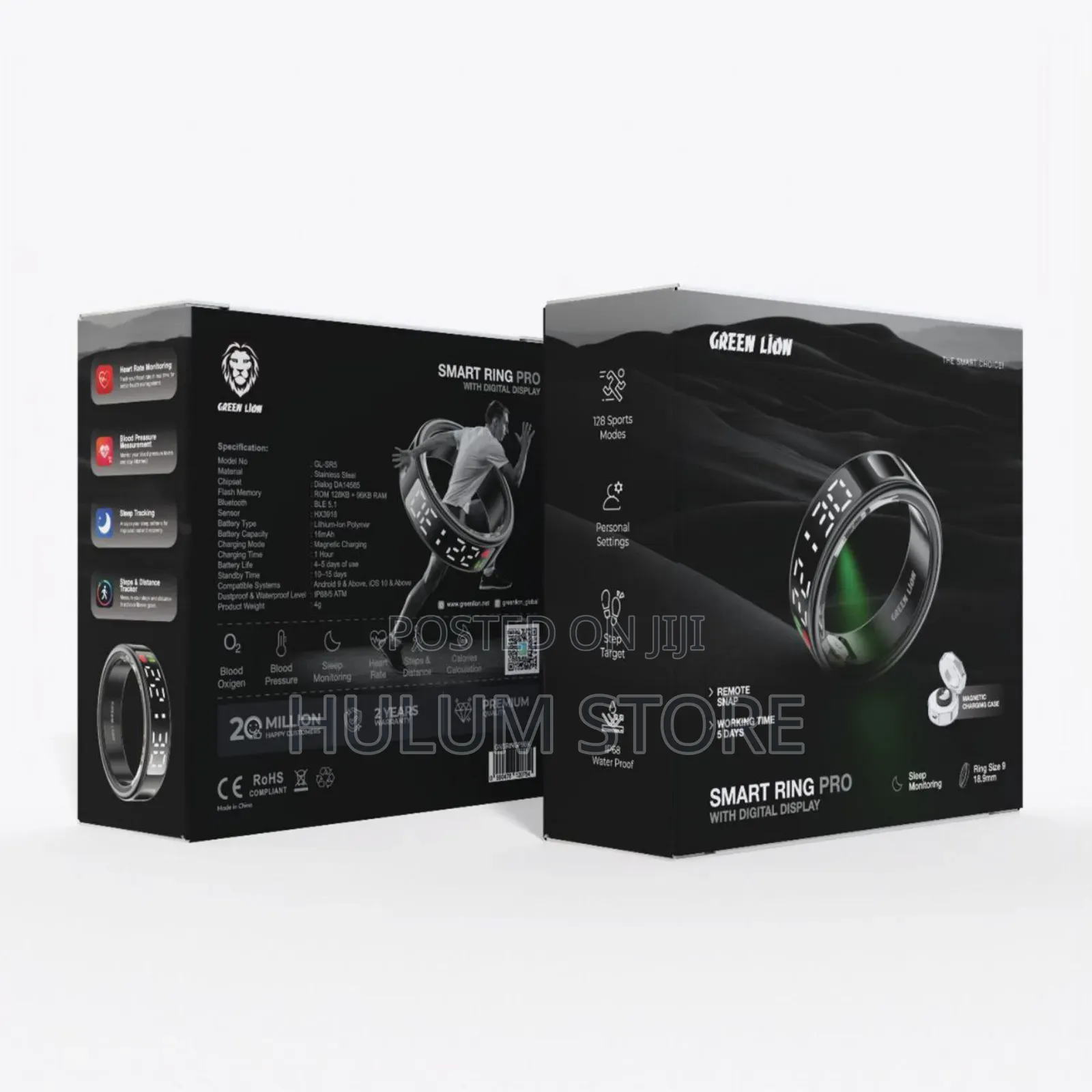 Smart Ring Pro With Digital Display