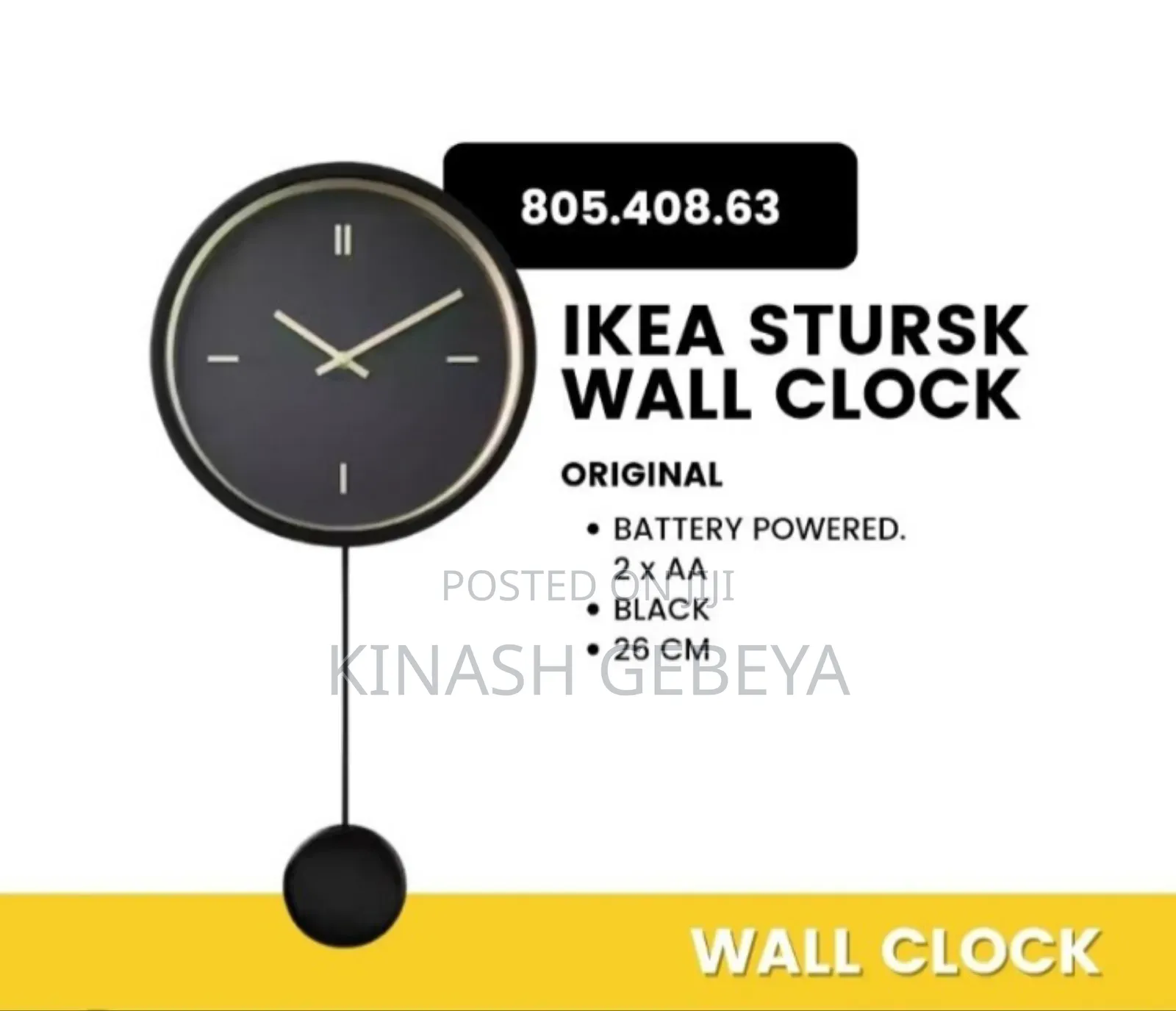 Fancy Ikea Wall Mounted Clock