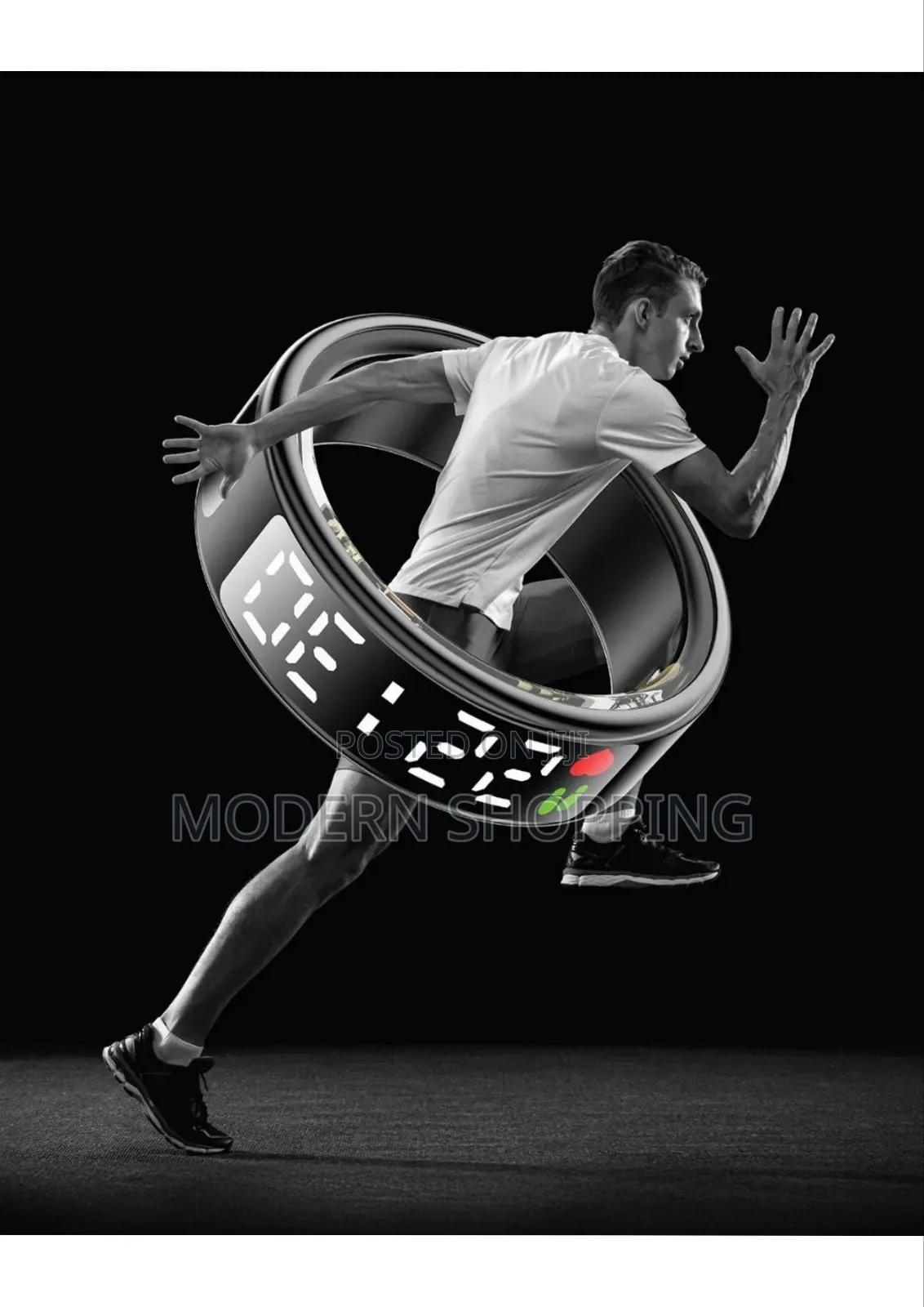 Stylish Smart Ring Packed With Health Tools