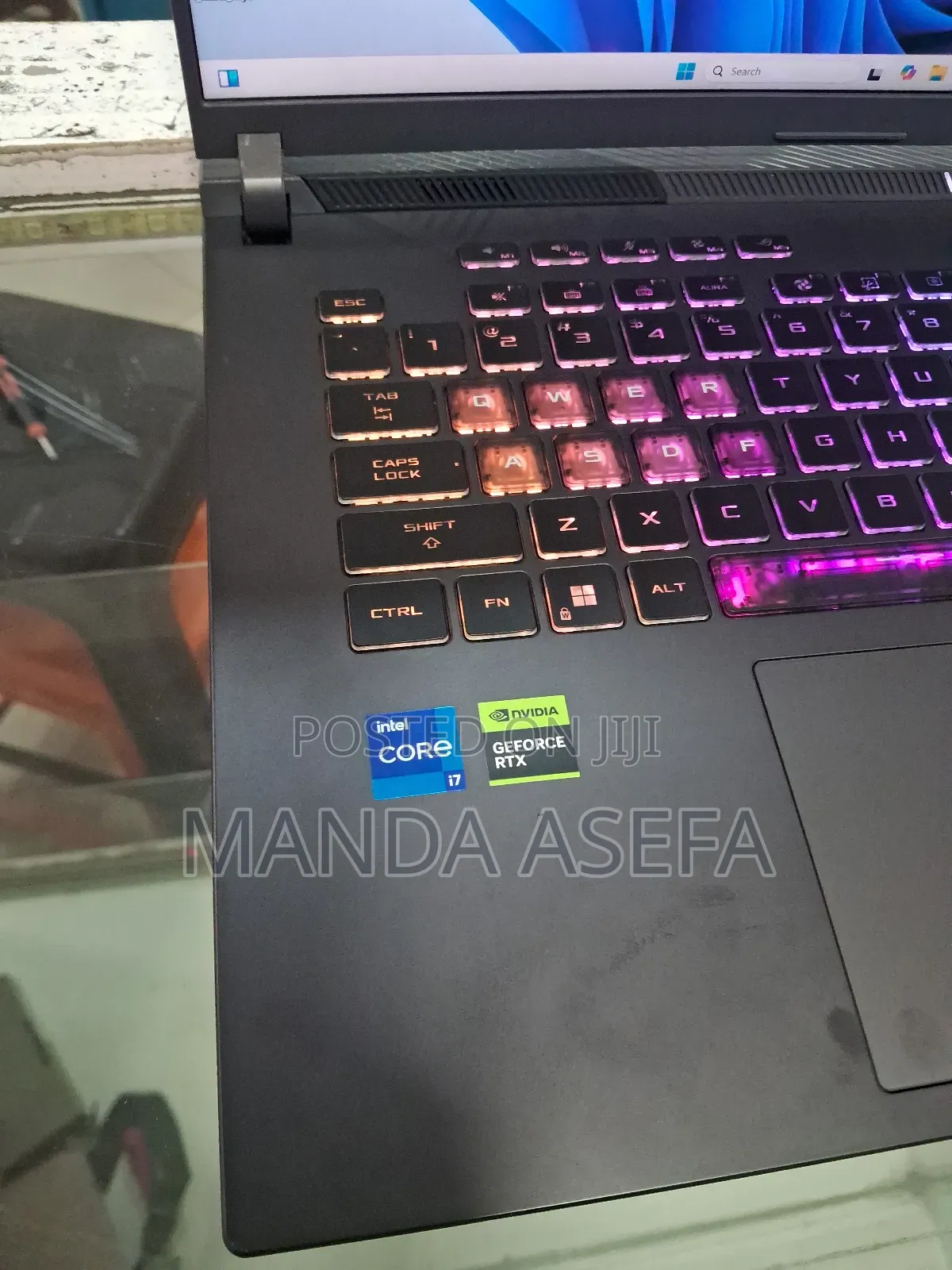 New Laptop Asus ROG Strix G16 G614 16GB Intel Core I7 SSD 512GB