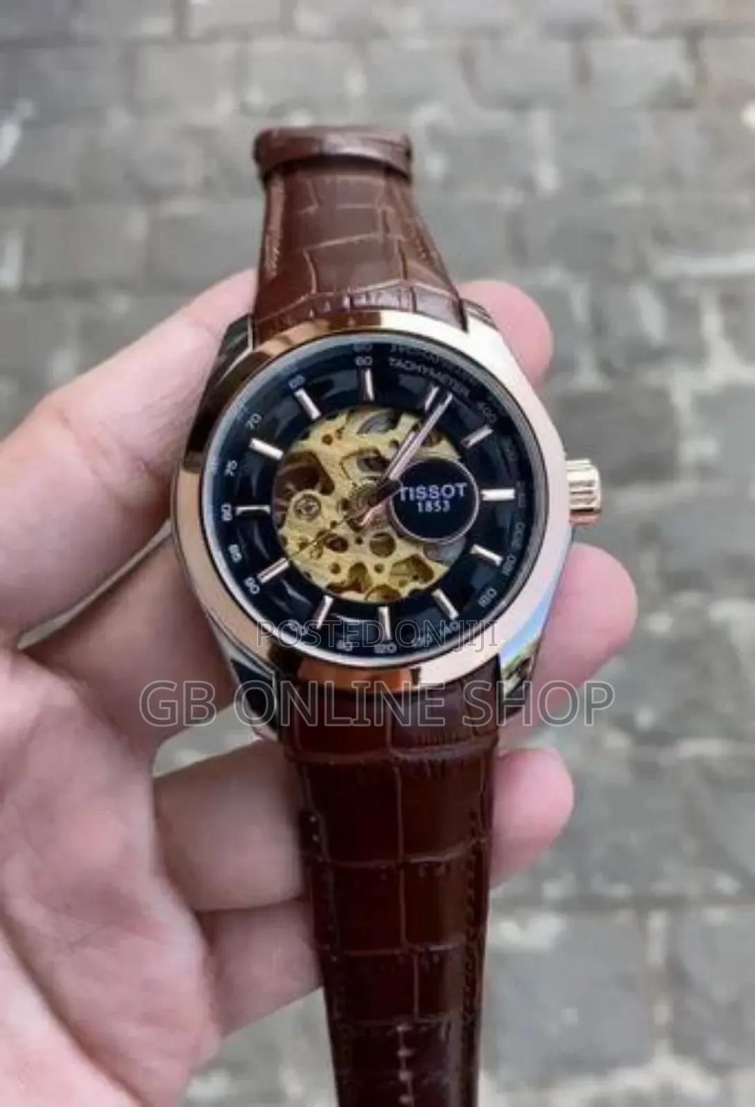 Tissot 1853 Automatic Laser Strap Watch