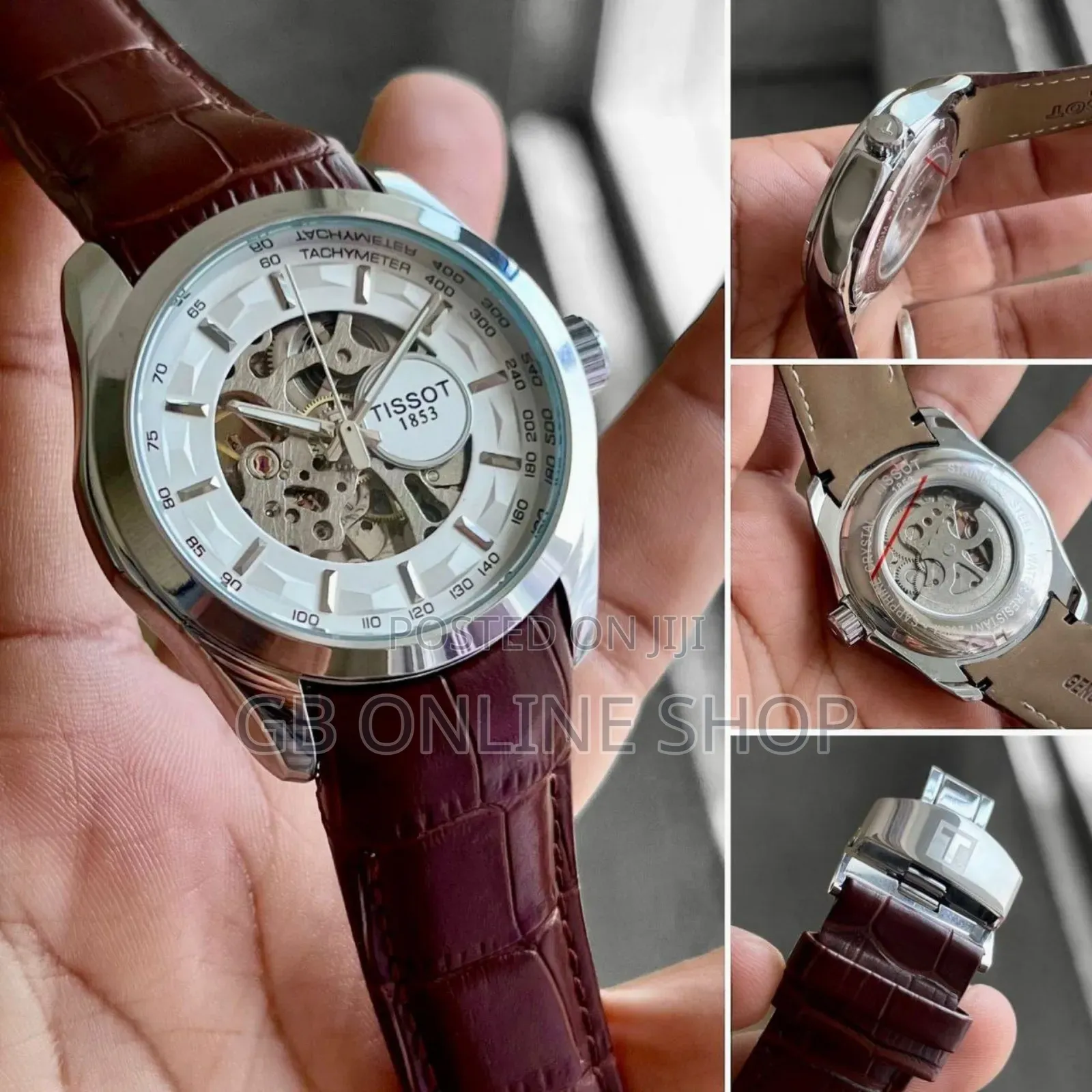 Tissot 1853 Automatic Laser Strap Watch