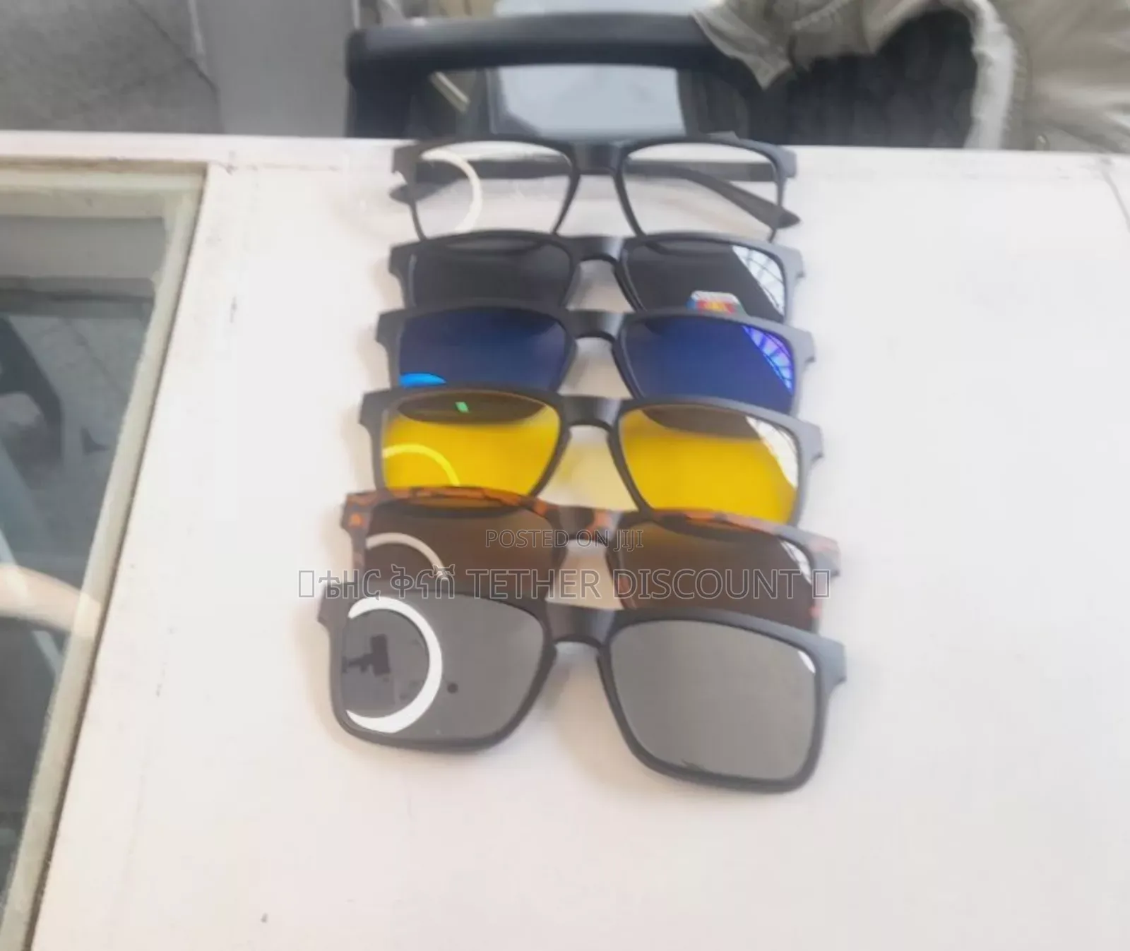 -magentic Sunglasses Clip Optical