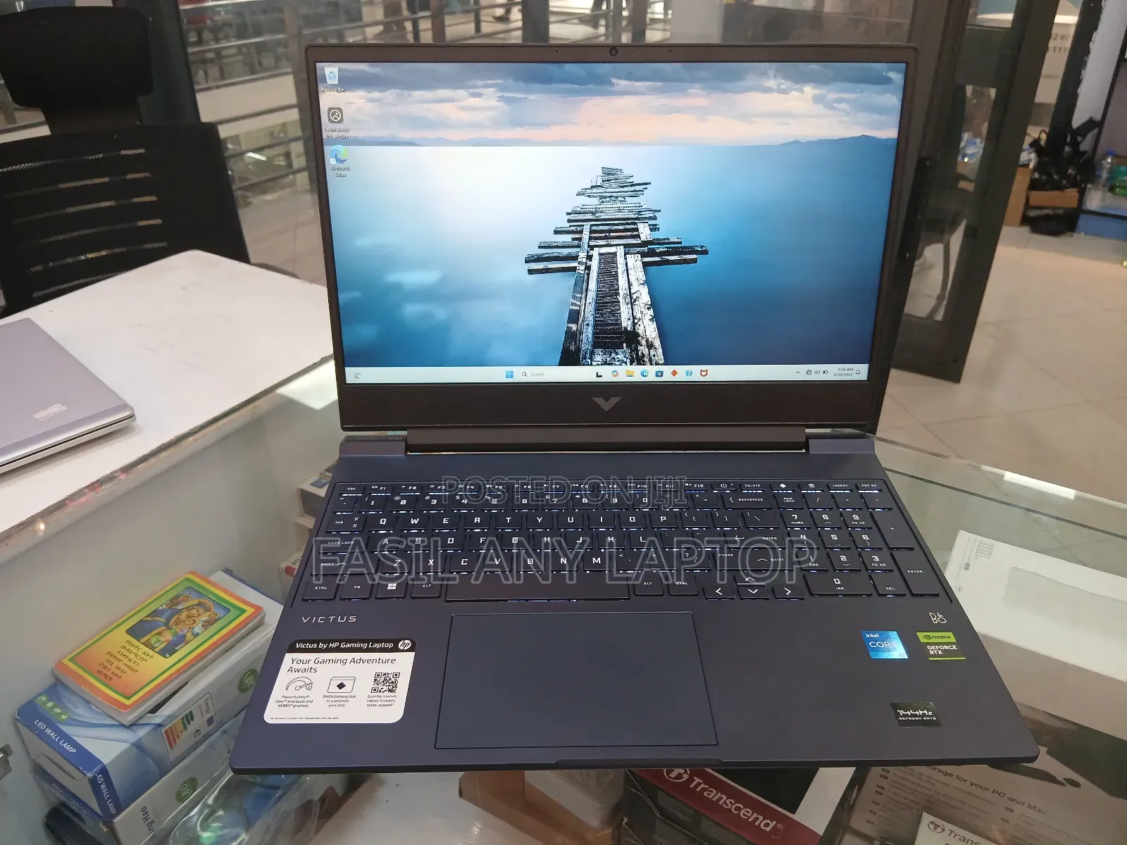 New Laptop HP Victus 16 16GB Intel Core I7 SSD 512GB