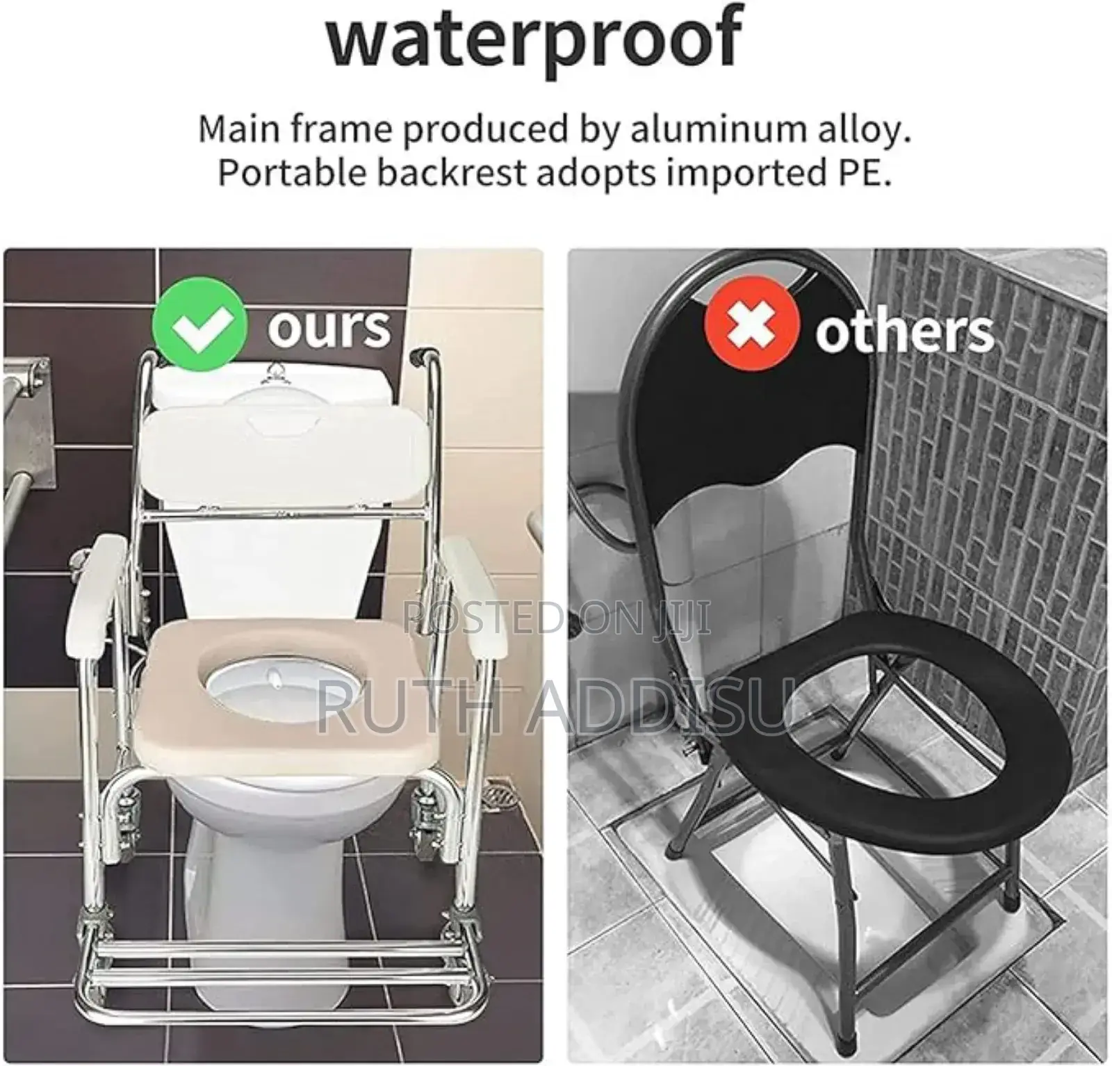 Wheel Chair Mini Wheel Commode፯7commode Chair New3፭commode