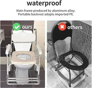 Wheel Chair Mini Wheel Commode፯7commode Chair New3፭commode