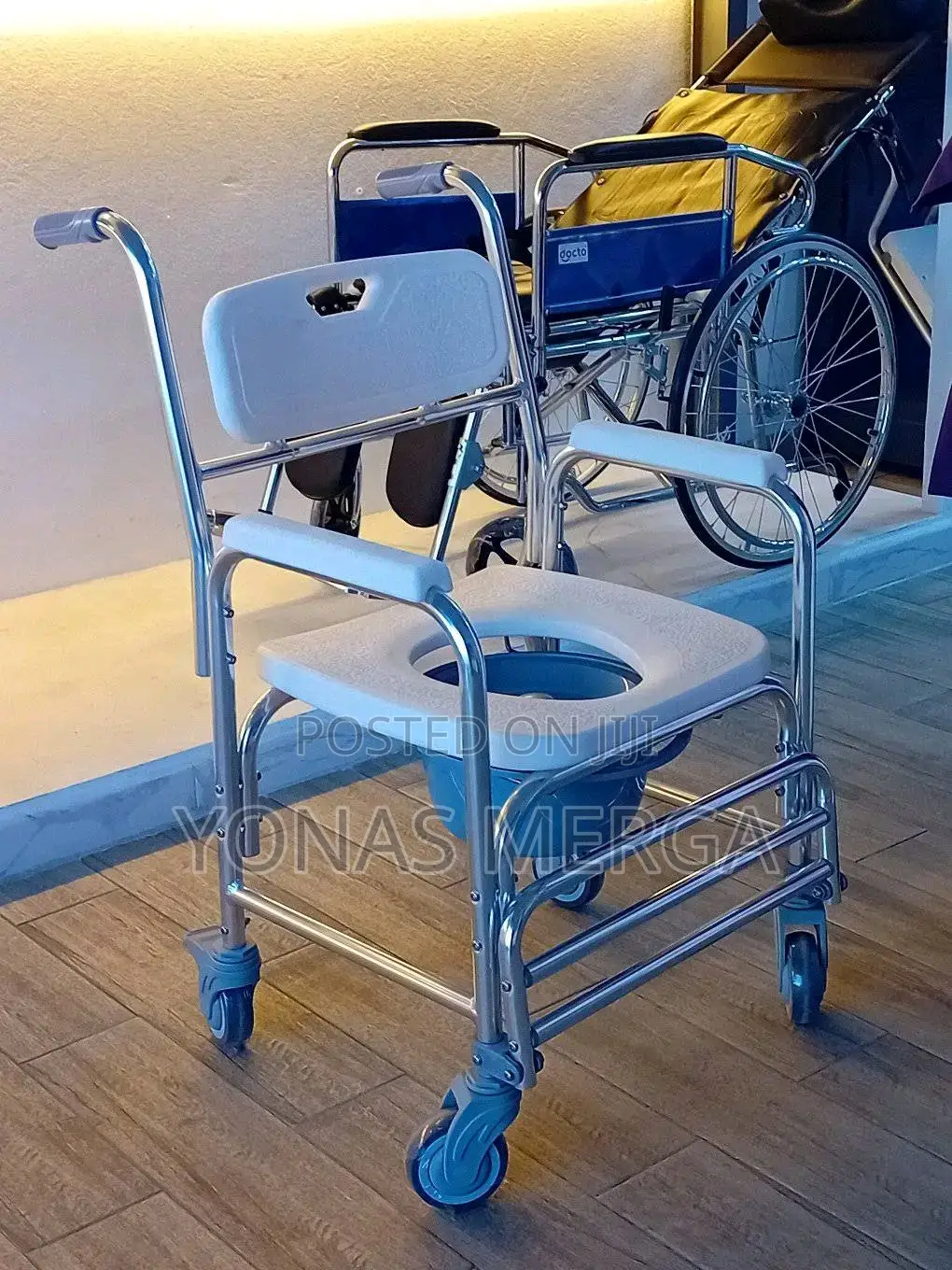 Folding Bedside Commode Chair፺睽over Toilet Seat፱塚popo Chair