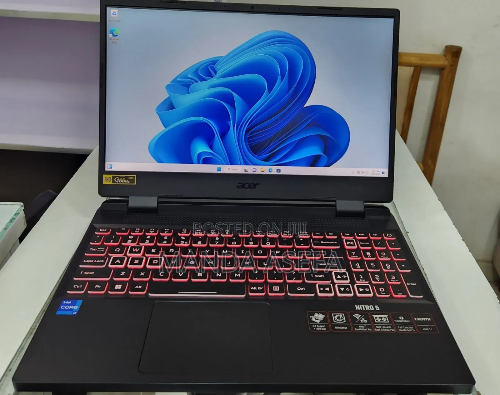 New Laptop Acer Nitro 5 16GB Intel Core I7 SSD 512GB