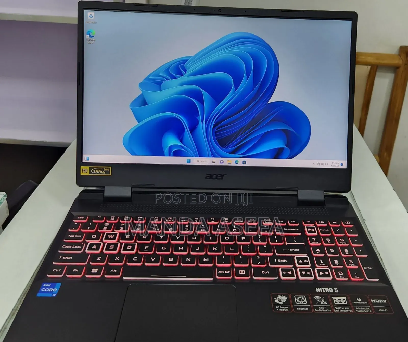 New Laptop Acer Nitro 5 16GB Intel Core I7 SSD 512GB