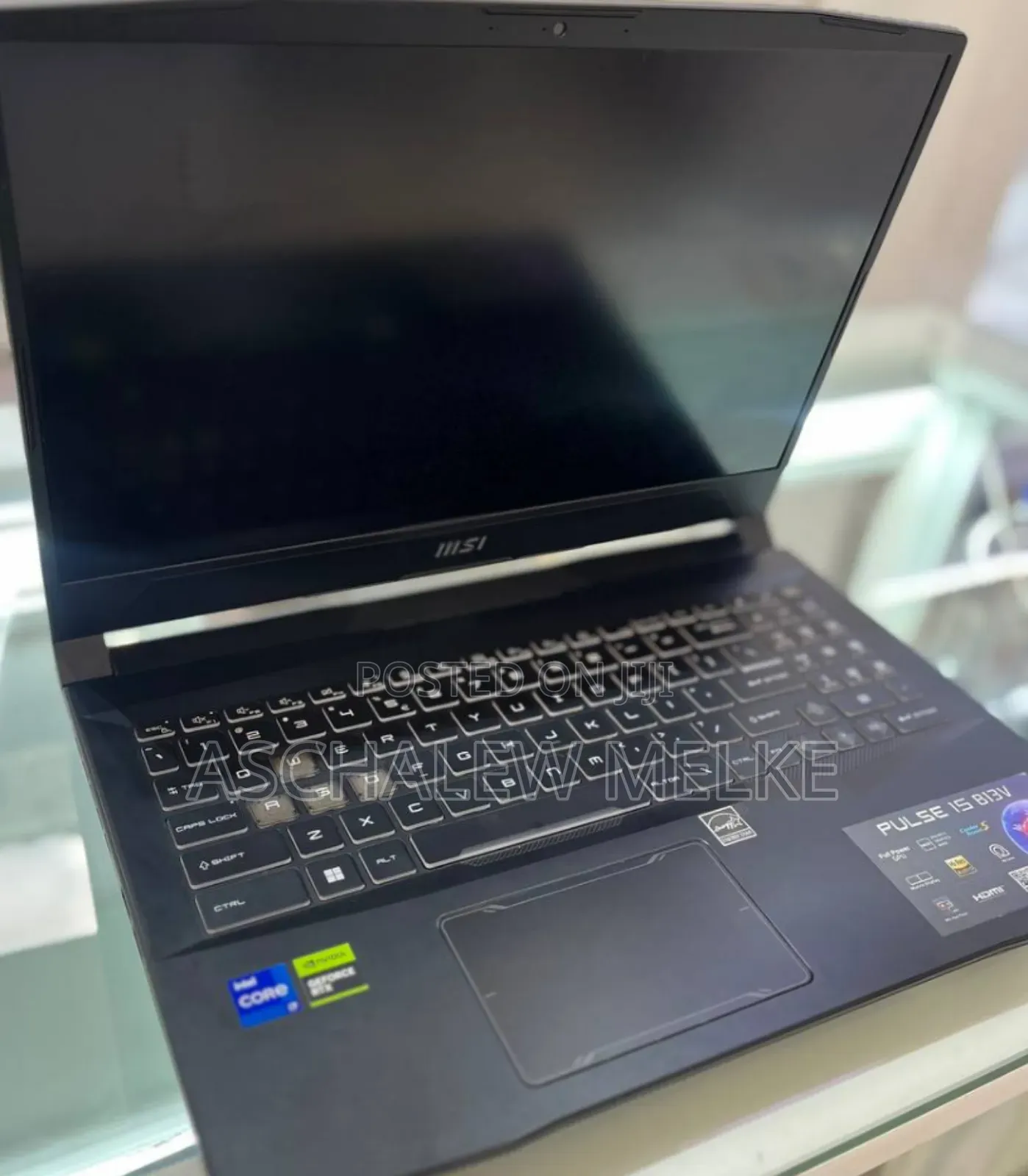 New Laptop MSI Pulse GL66 16GB Intel Core I7 SSD 1T