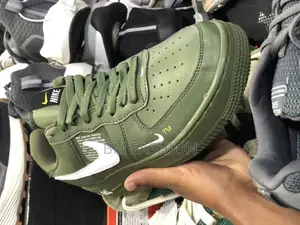 Nike Air Force 1 Green Quality Leather