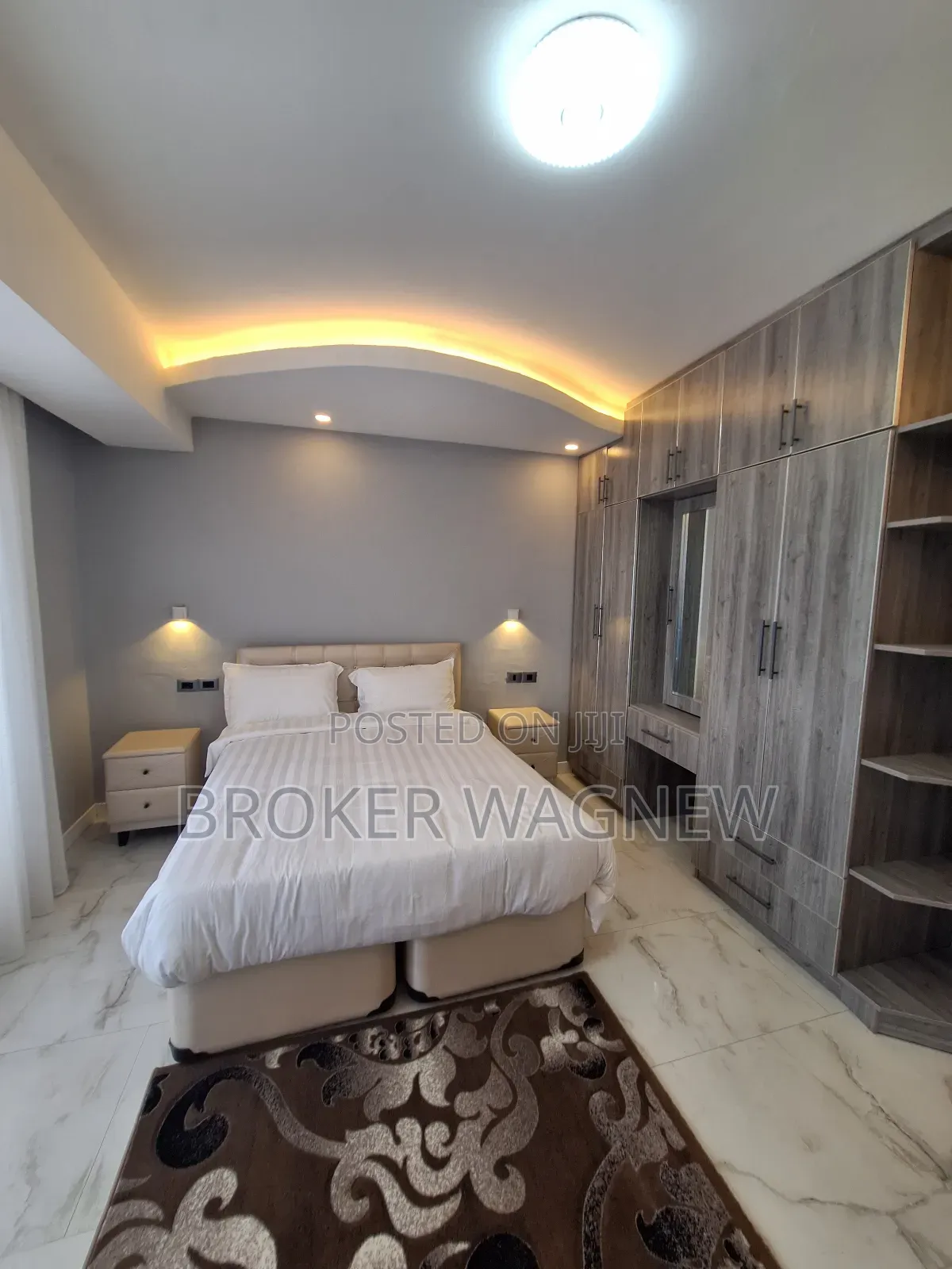 Furnished 3bdrm Apartment in Kirkos for rent