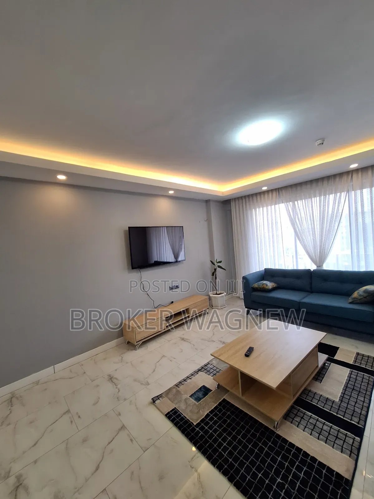 Furnished 3bdrm Apartment in Kirkos for rent