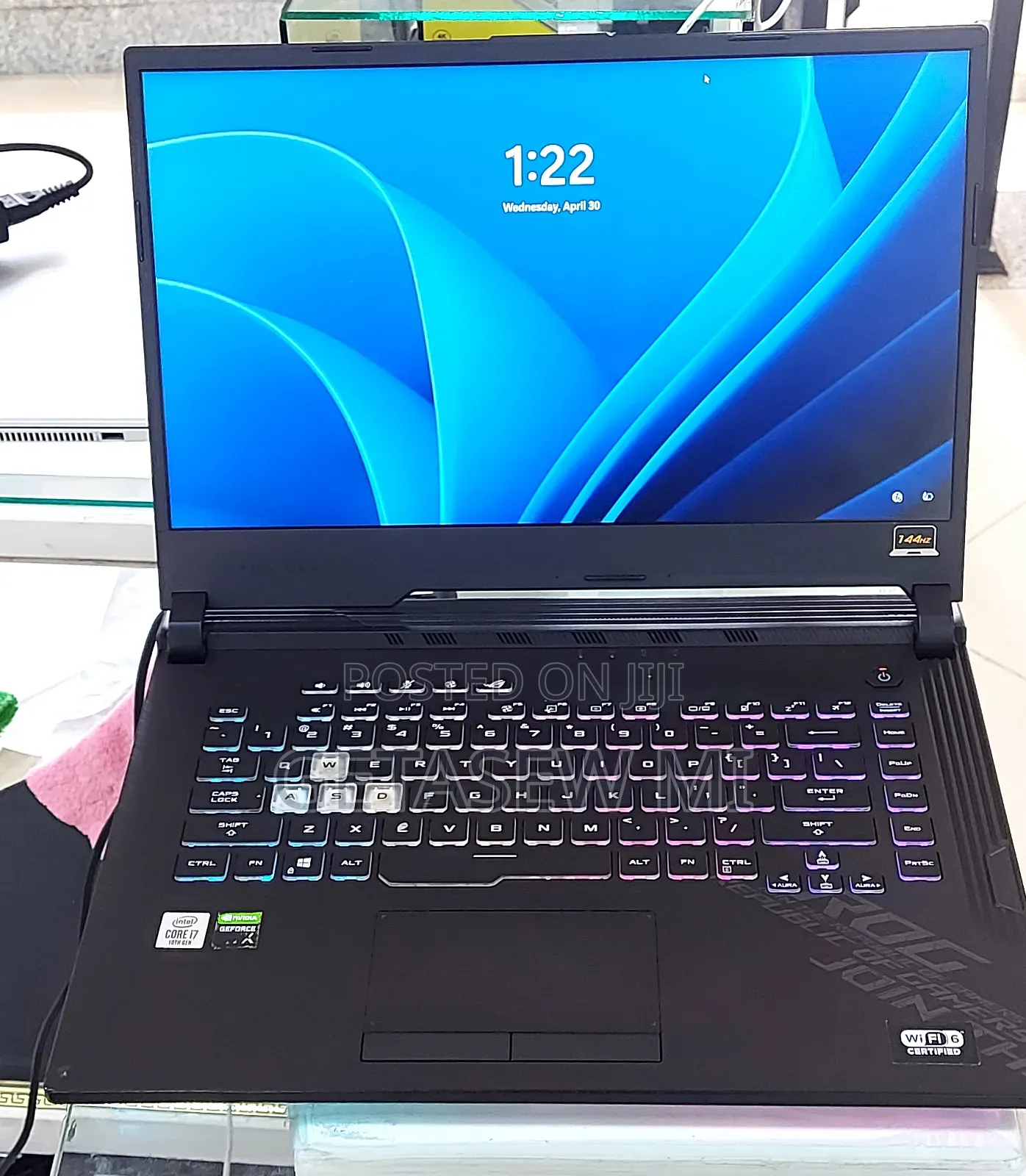 New Laptop Asus ROG Strix G15 16GB Intel Core I7 SSD 512GB