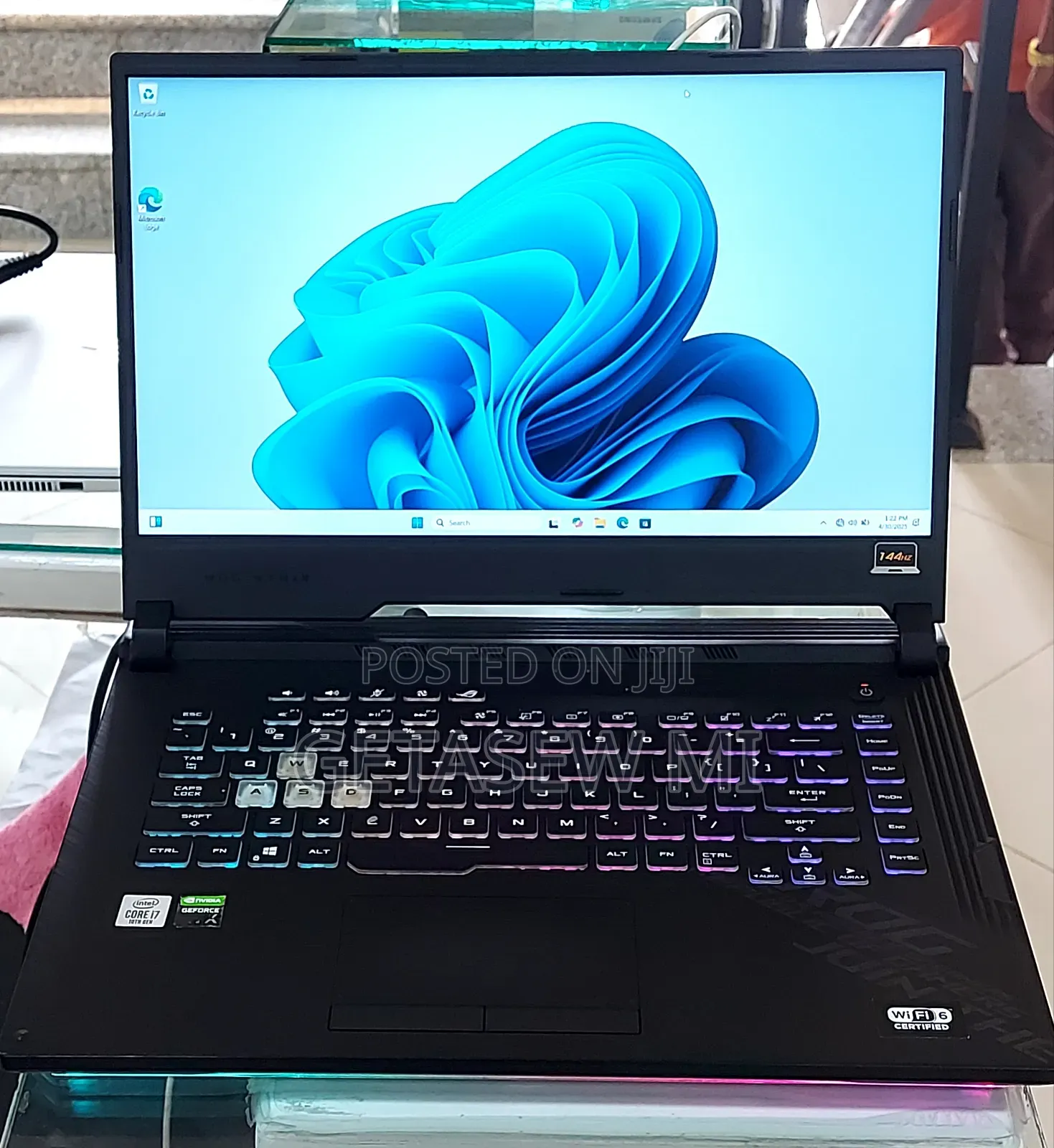 New Laptop Asus ROG Strix G15 16GB Intel Core I7 SSD 512GB