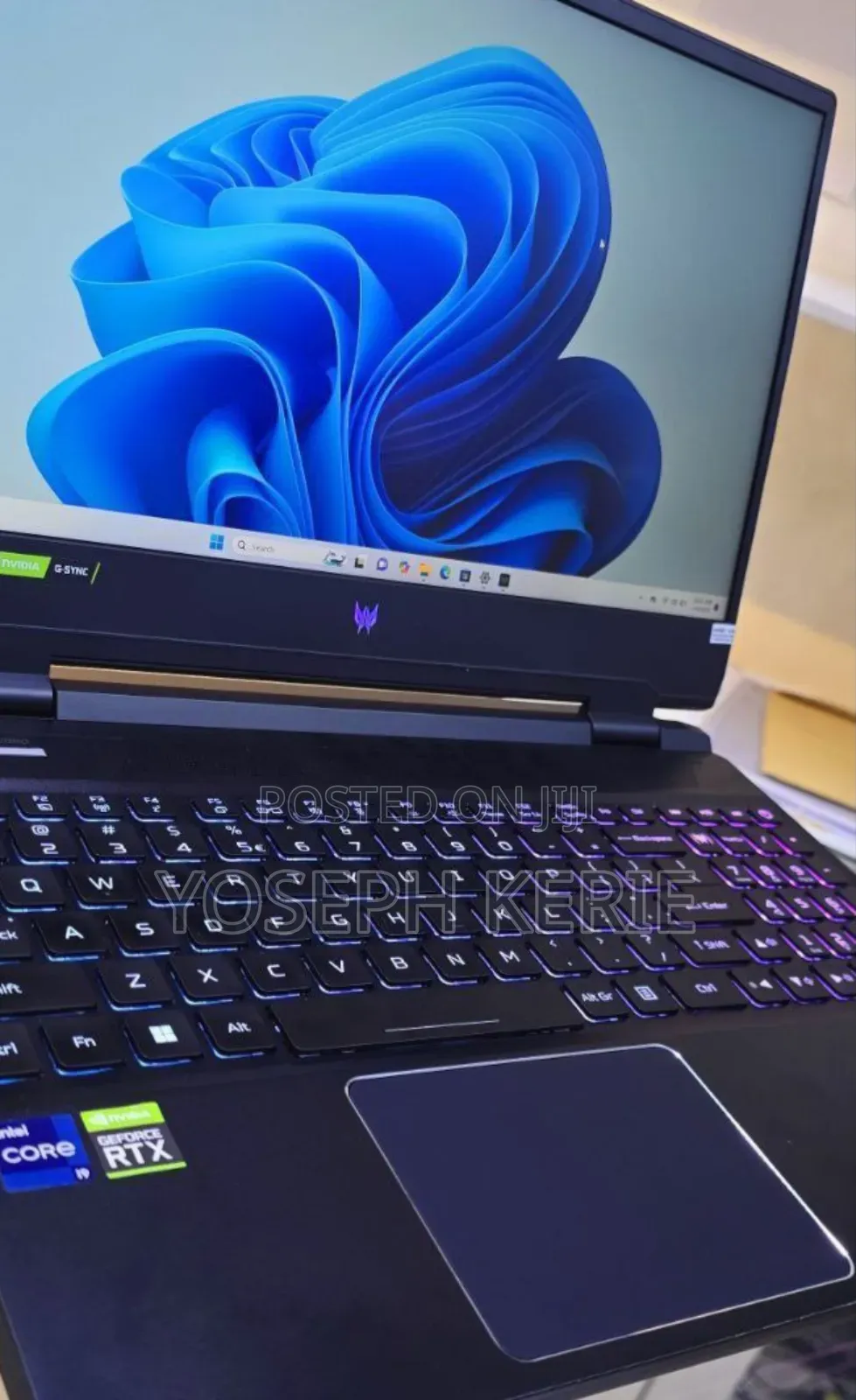 New Laptop Acer Predator 15 16GB Intel Core I9 SSD 1T