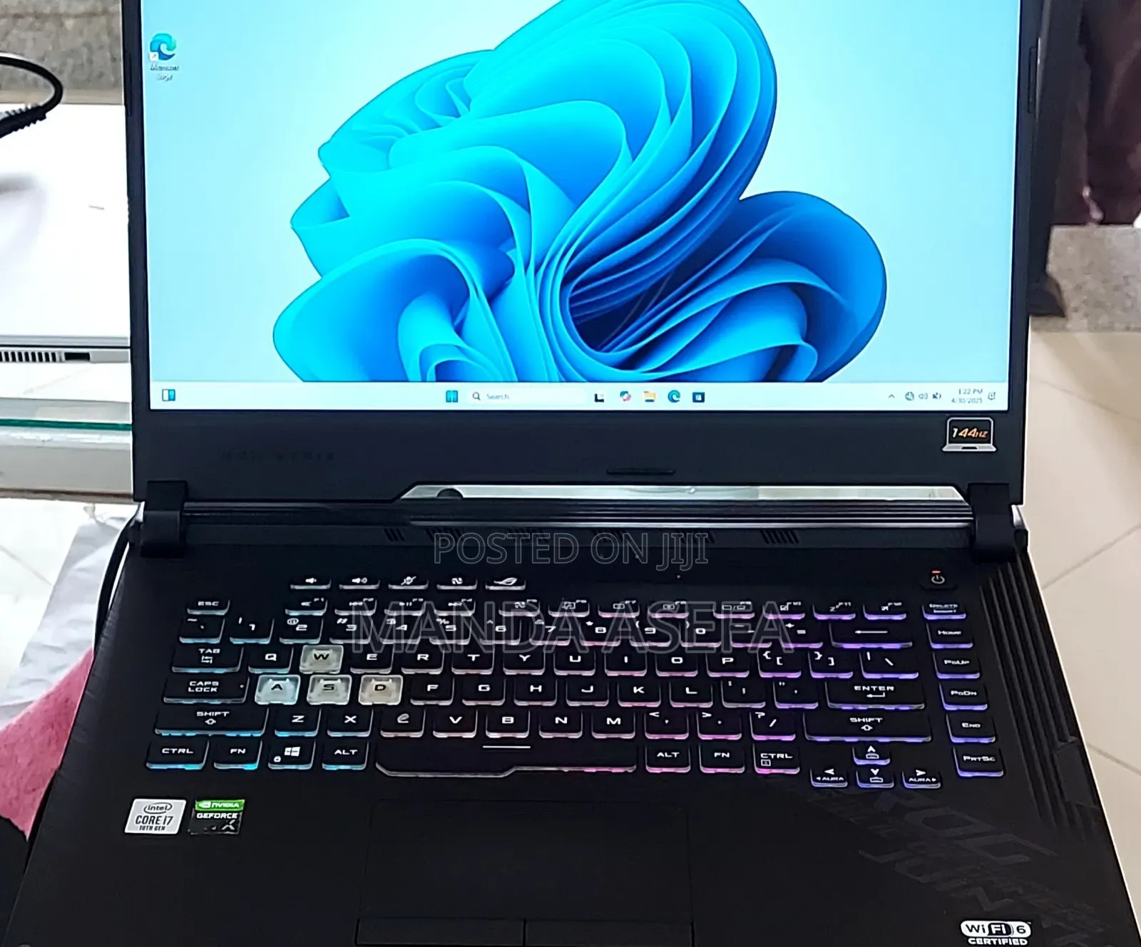 New Laptop Asus ROG Strix G15 16GB Intel Core I7 SSD 512GB