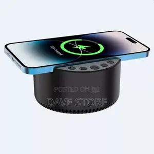 Rovik 3-in-1 Bluetooth Speaker Wireless Charger