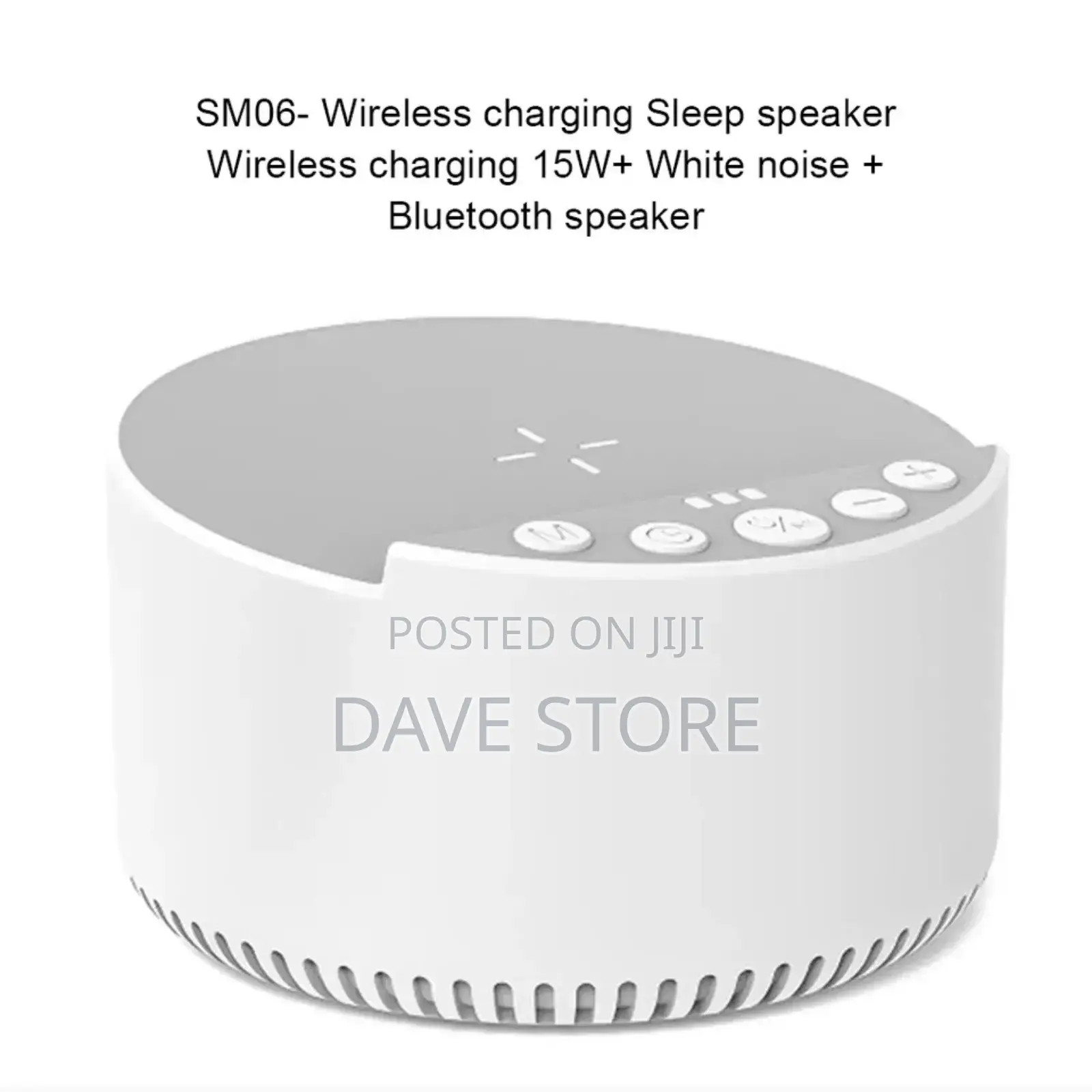 Rovik 3-in-1 Bluetooth Speaker Wireless Charger
