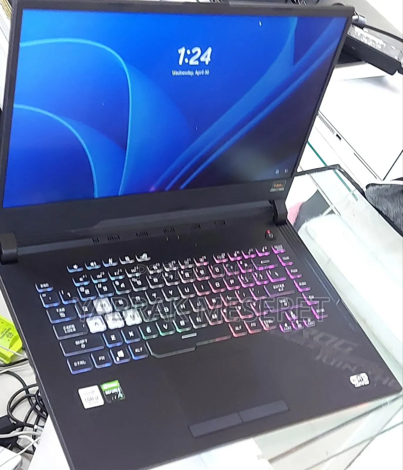 New Laptop Asus ROG Strix G15 16GB Intel Core I7 SSD 512GB