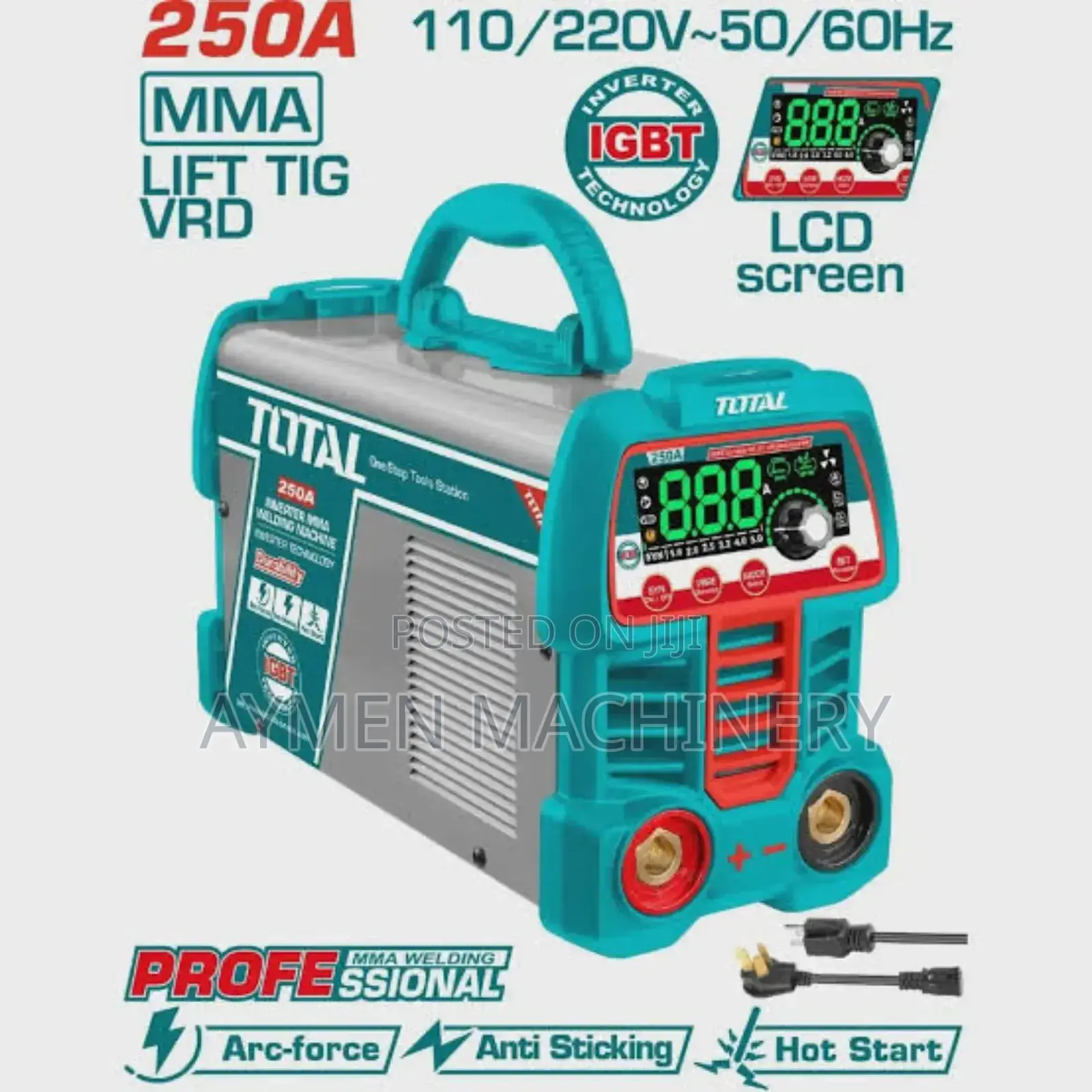 Total Welding Machine 250amper || መበየጃ