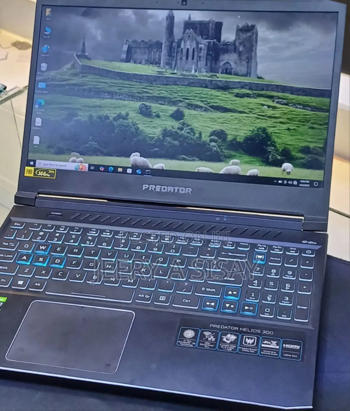 New Laptop Acer Predator Helios 300 16GB Intel Core I7 SSD 1T