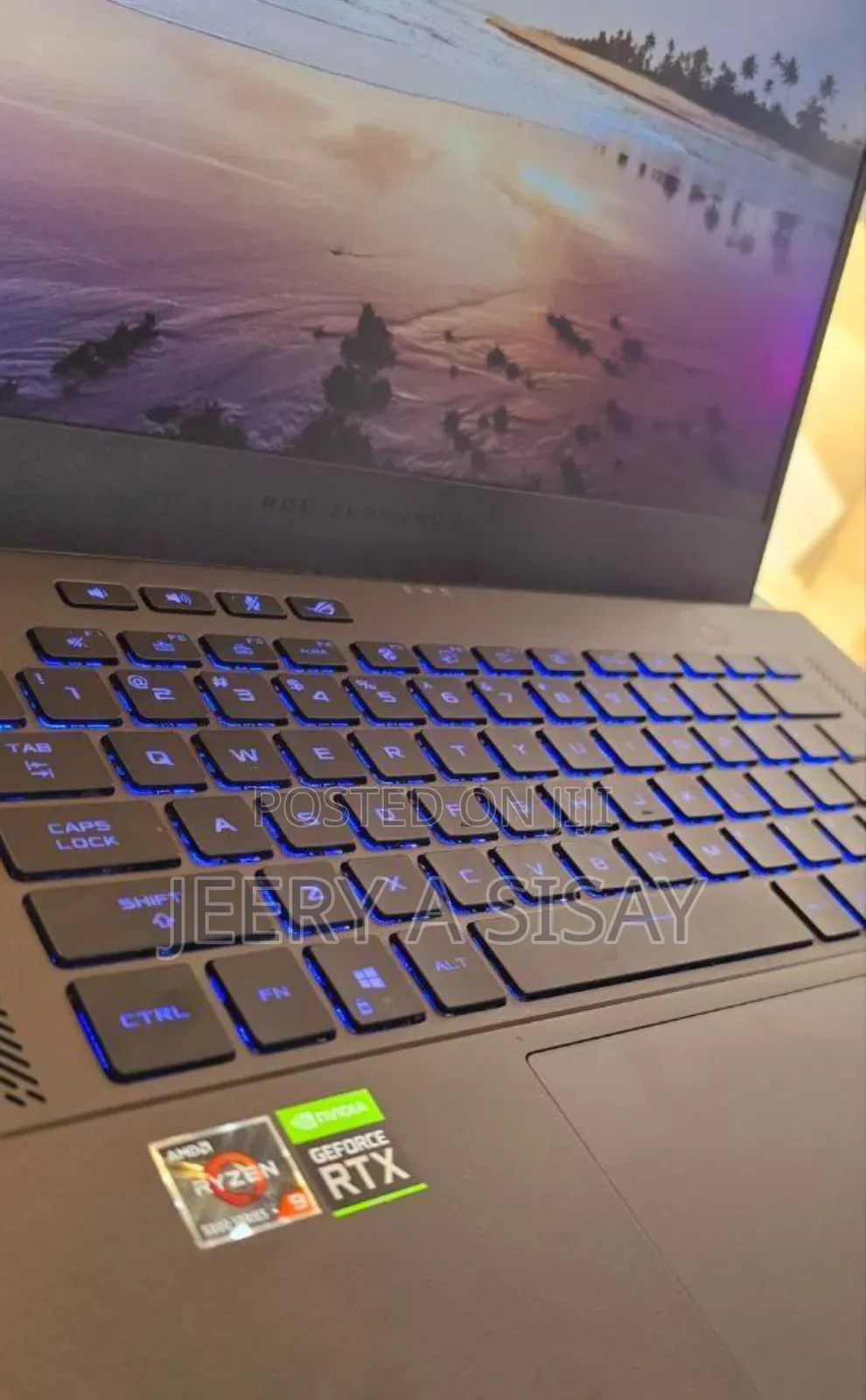 New Laptop Asus ROG Zephyrus G15 16GB AMD Ryzen 9 SSD 1T